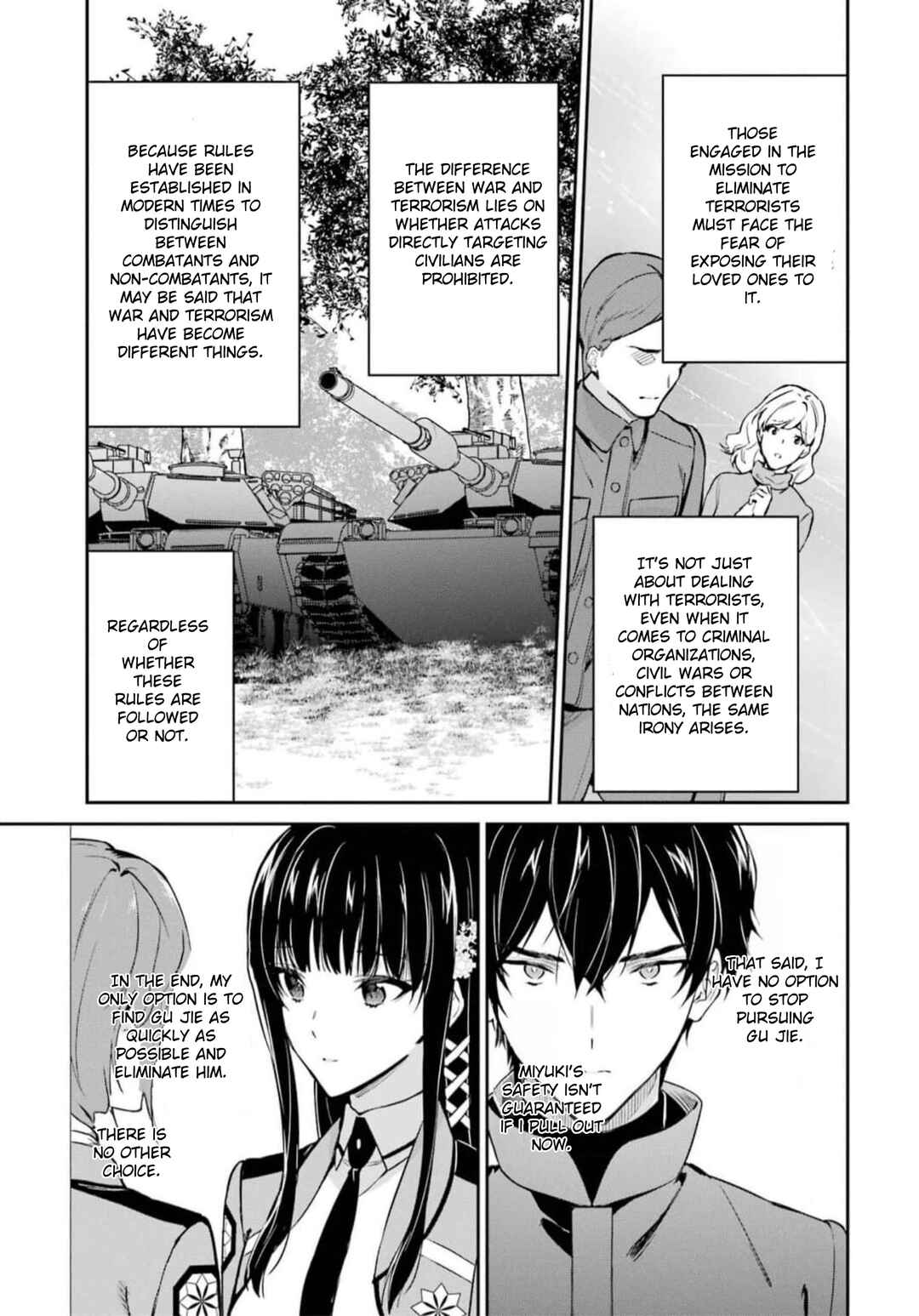 Page 7 Chapter 39 Mahouka Koukou no Rettousei - Shizoku Kaigi-hen