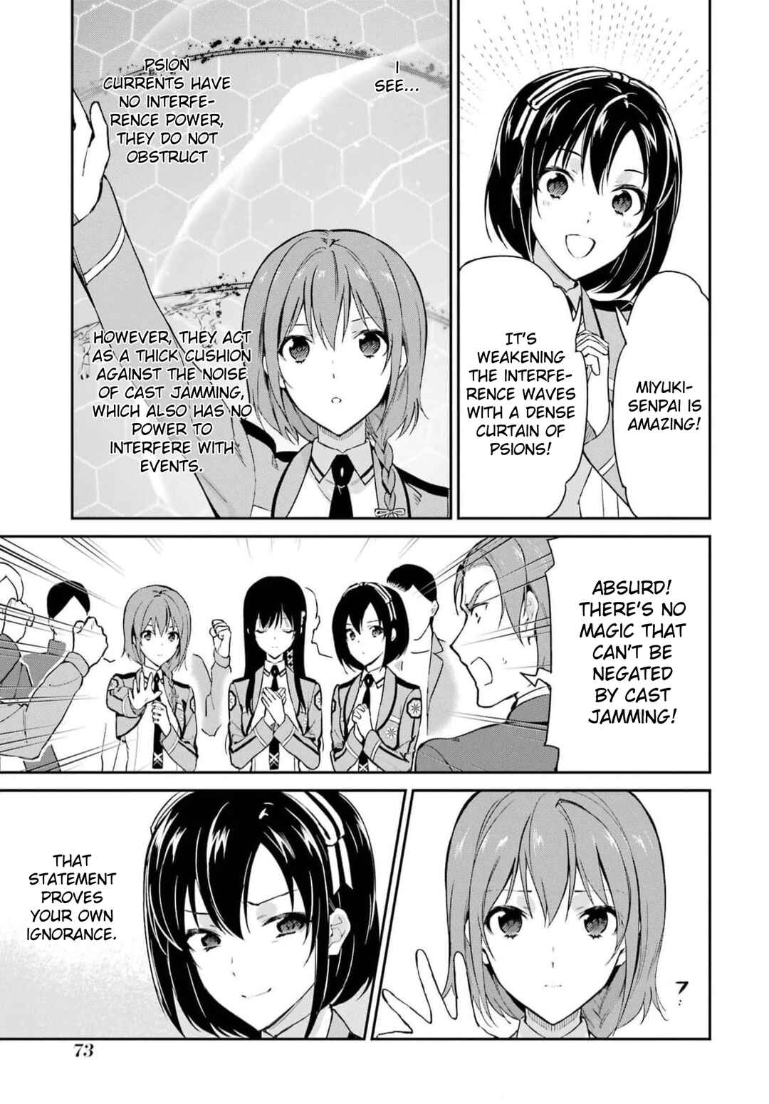 Page 13 Chapter 36 Mahouka Koukou no Rettousei - Shizoku Kaigi-hen