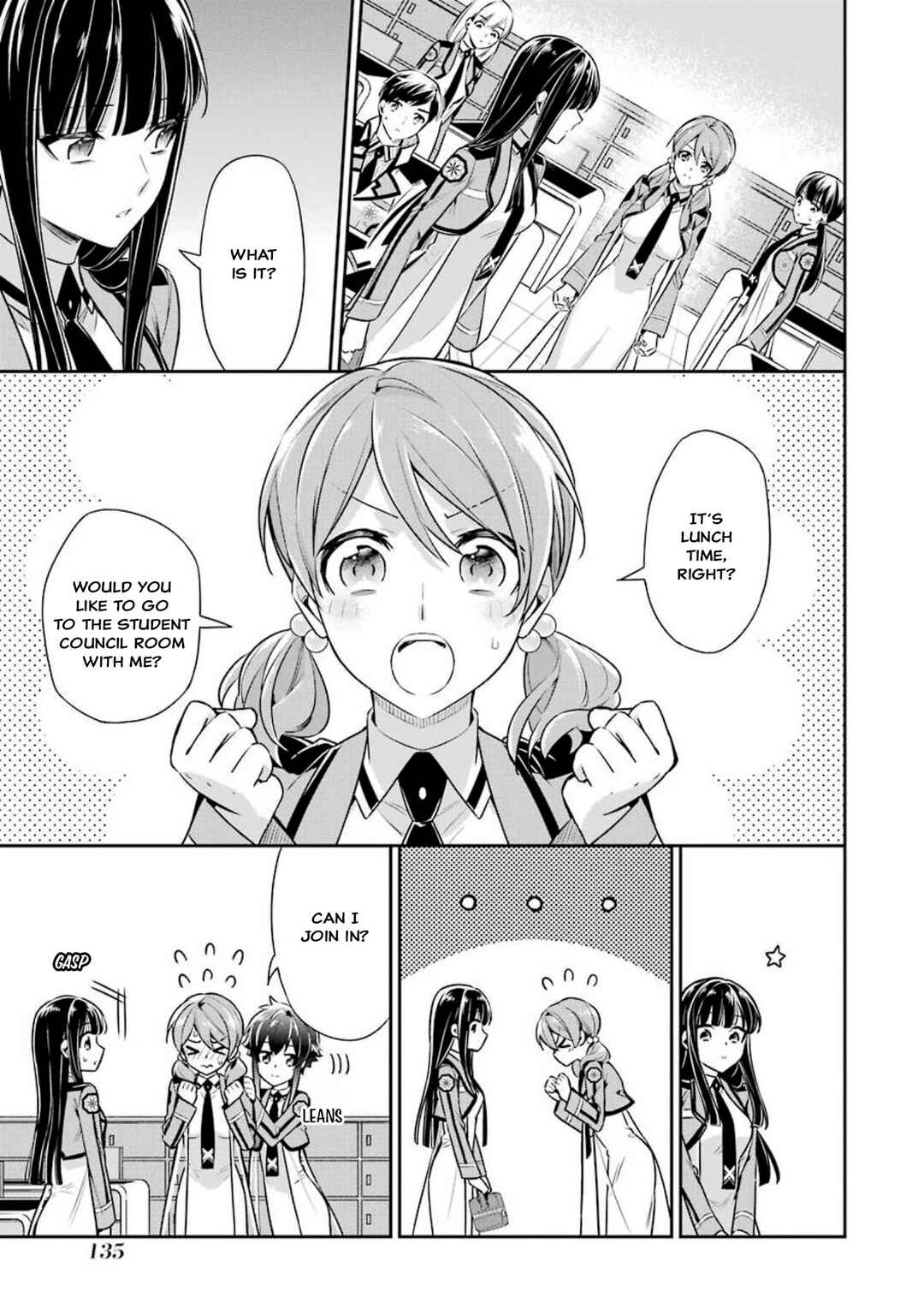 Page 19 Chapter 5 Mahouka Koukou no Rettousei - Shizoku Kaigi-hen