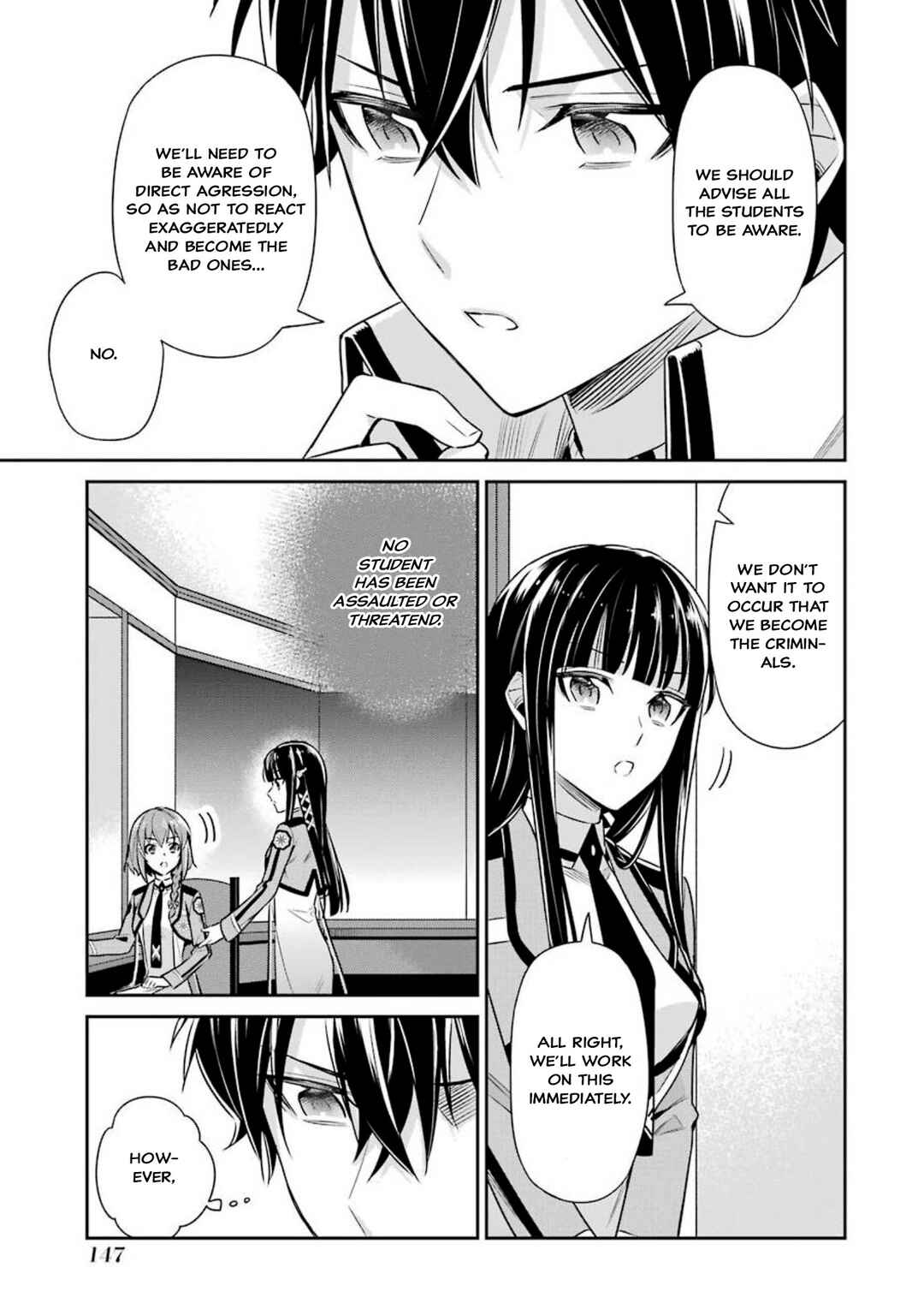 Page 30 Chapter 5 Mahouka Koukou no Rettousei - Shizoku Kaigi-hen
