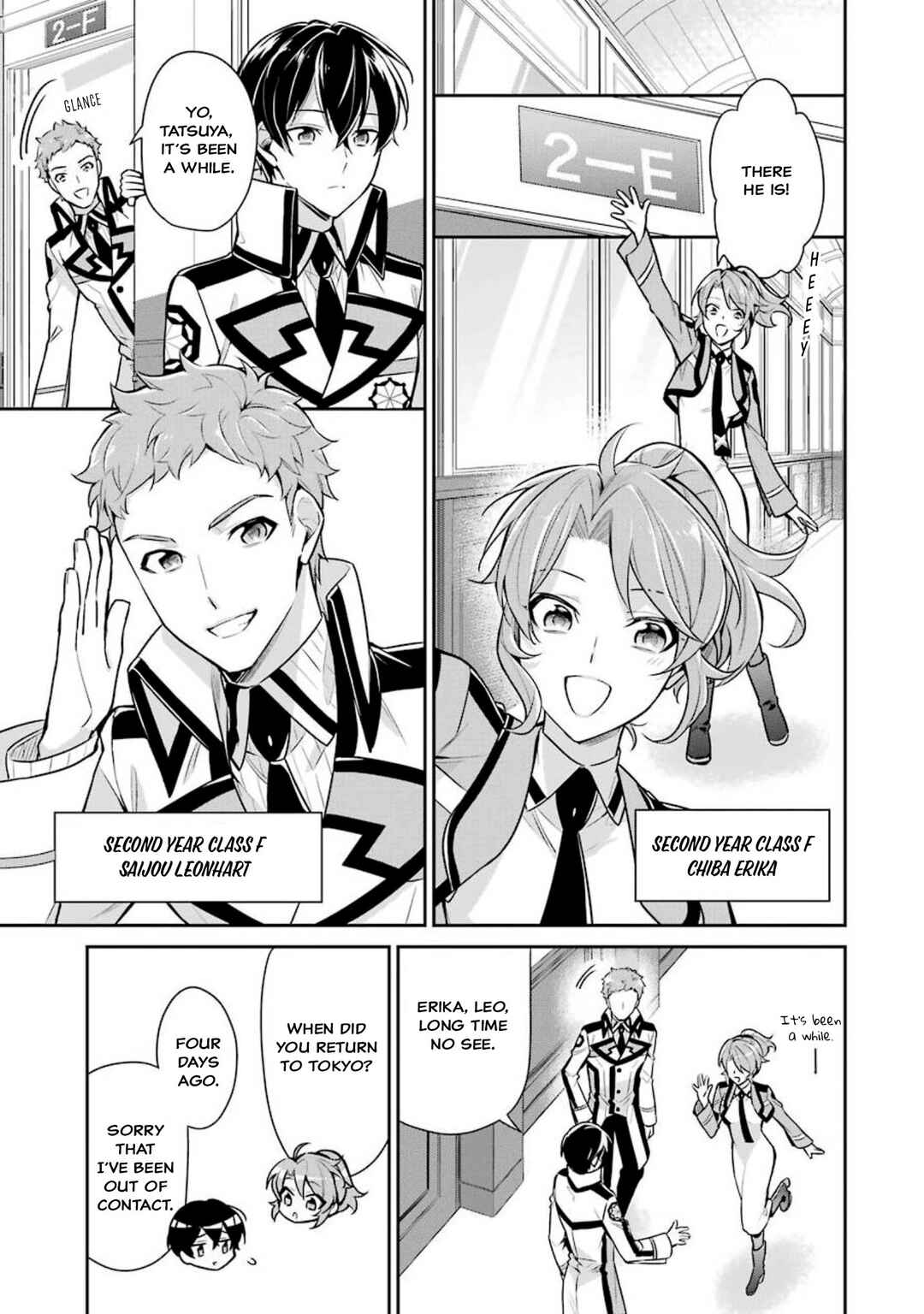 Page 5 Chapter 3 Mahouka Koukou no Rettousei - Shizoku Kaigi-hen
