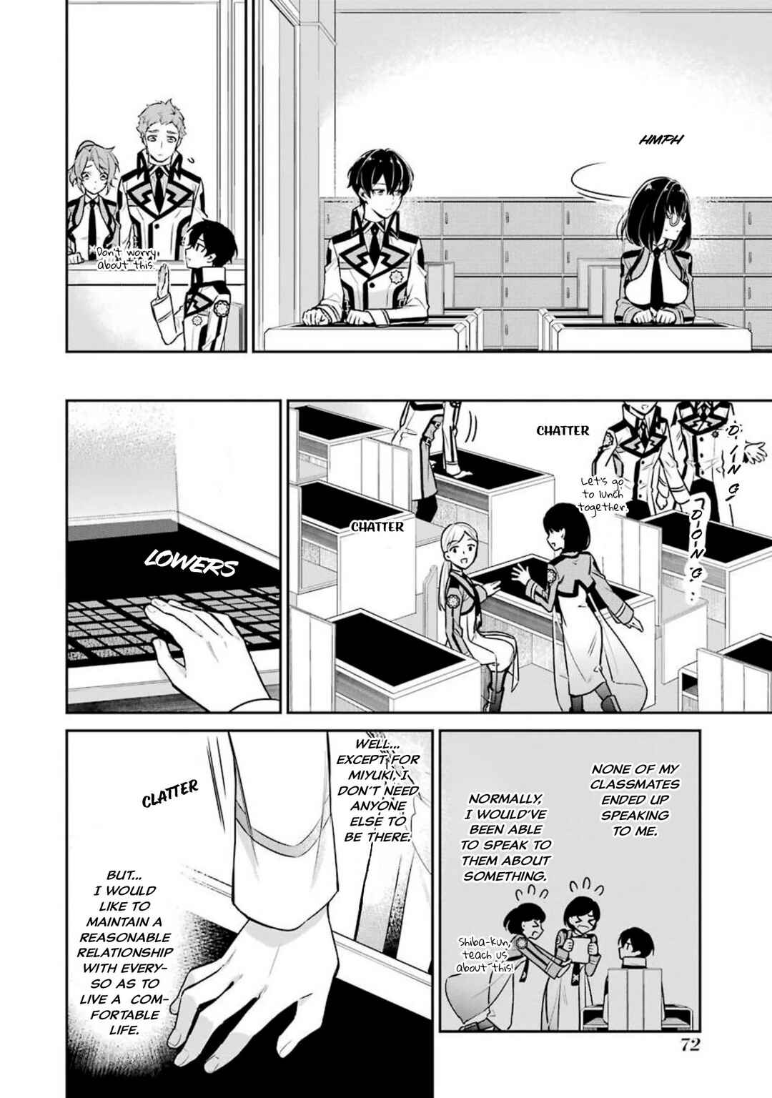 Page 8 Chapter 3 Mahouka Koukou no Rettousei - Shizoku Kaigi-hen