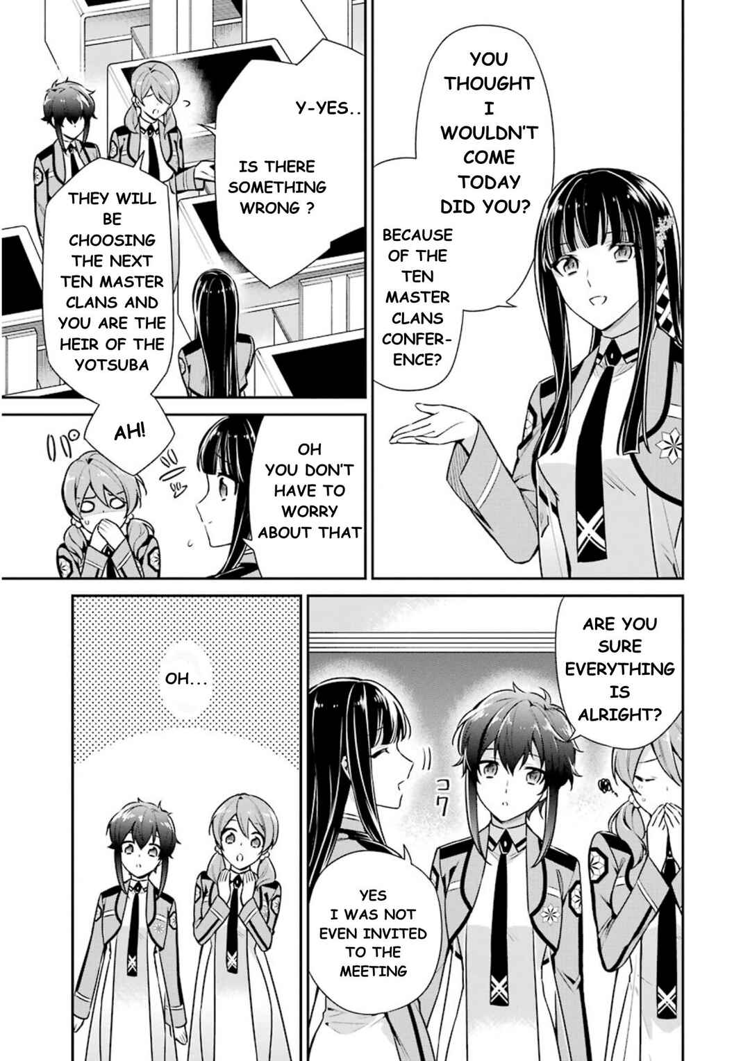 Page 14 Chapter 9 Mahouka Koukou no Rettousei - Shizoku Kaigi-hen