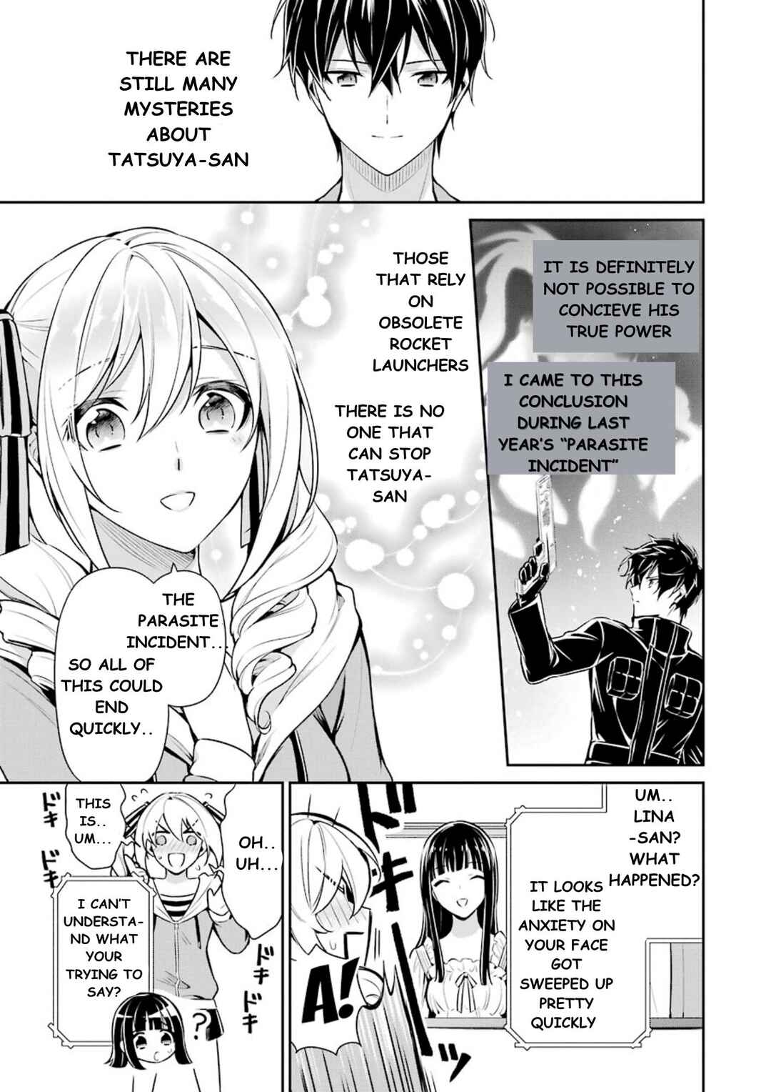Page 8 Chapter 9 Mahouka Koukou no Rettousei - Shizoku Kaigi-hen