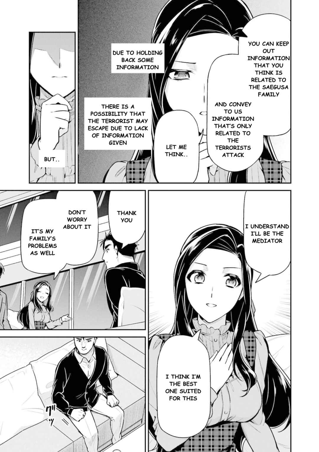 Page 34 Chapter 16 Mahouka Koukou no Rettousei - Shizoku Kaigi-hen