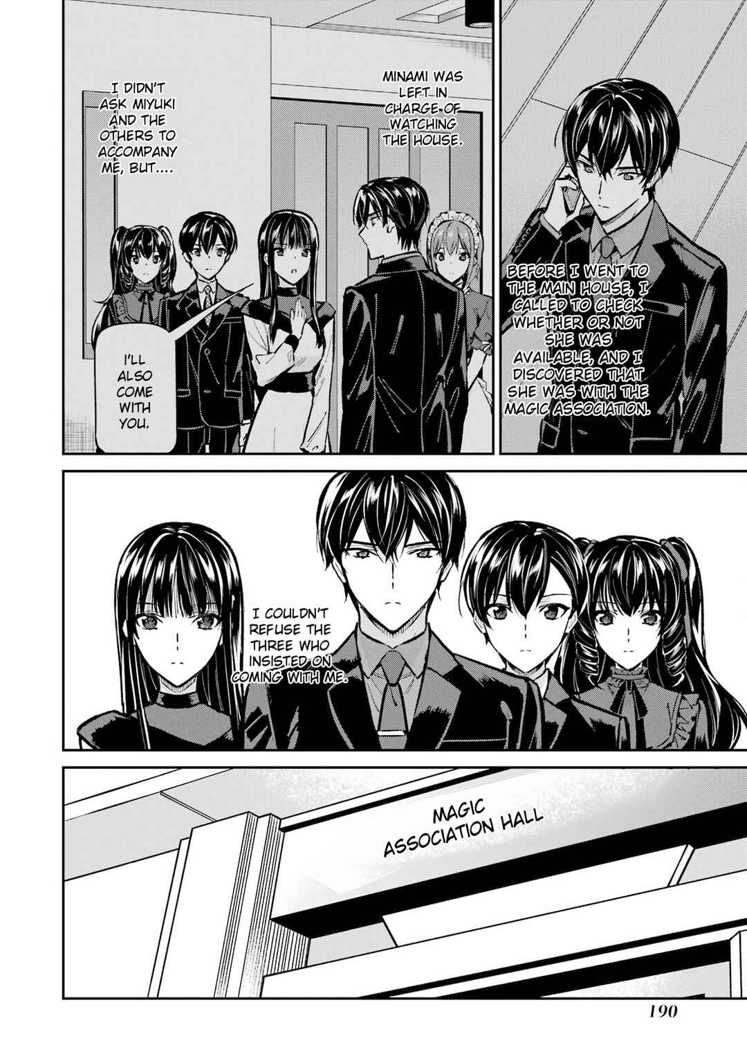 Page 10 Chapter 52 Mahouka Koukou no Rettousei - Shizoku Kaigi-hen
