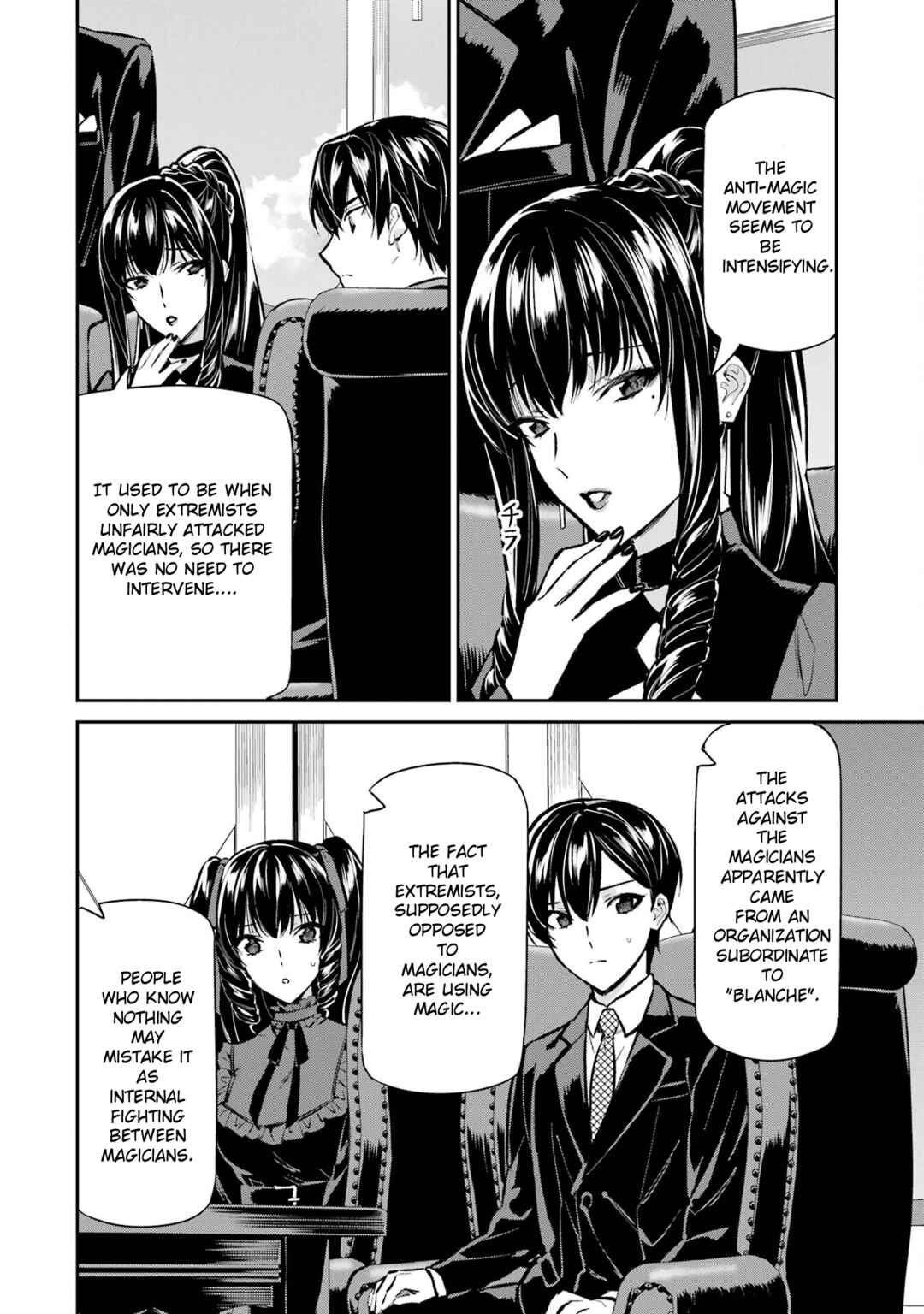 Page 24 Chapter 52 Mahouka Koukou no Rettousei - Shizoku Kaigi-hen