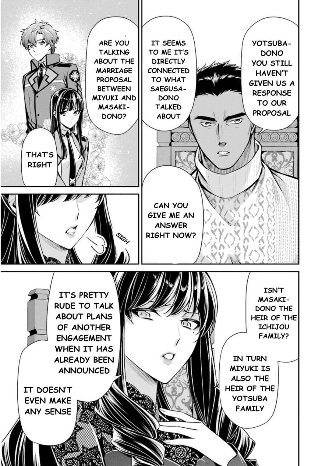 Page 12 Chapter 10 Mahouka Koukou no Rettousei - Shizoku Kaigi-hen