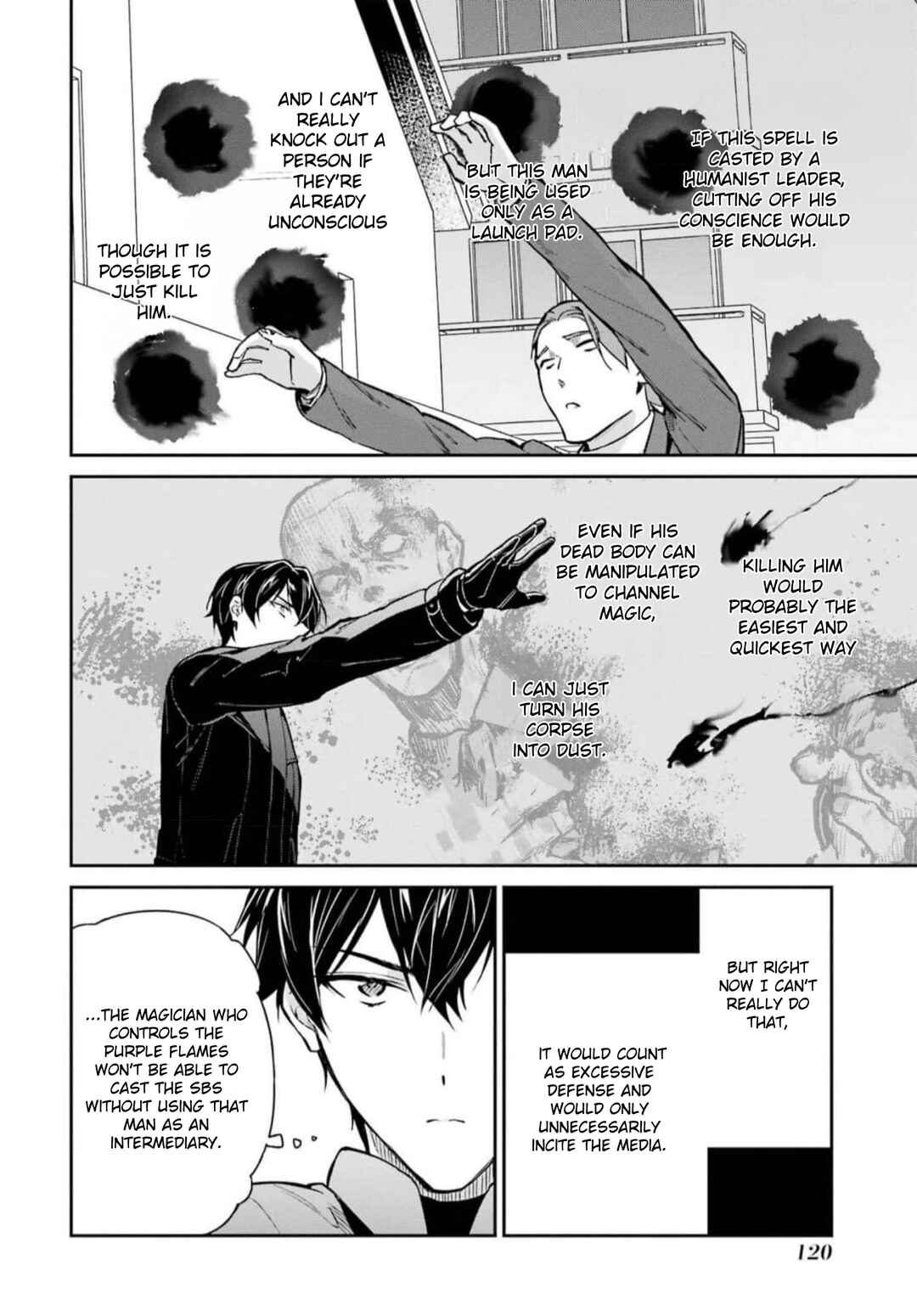Page 22 Chapter 38 Mahouka Koukou no Rettousei - Shizoku Kaigi-hen