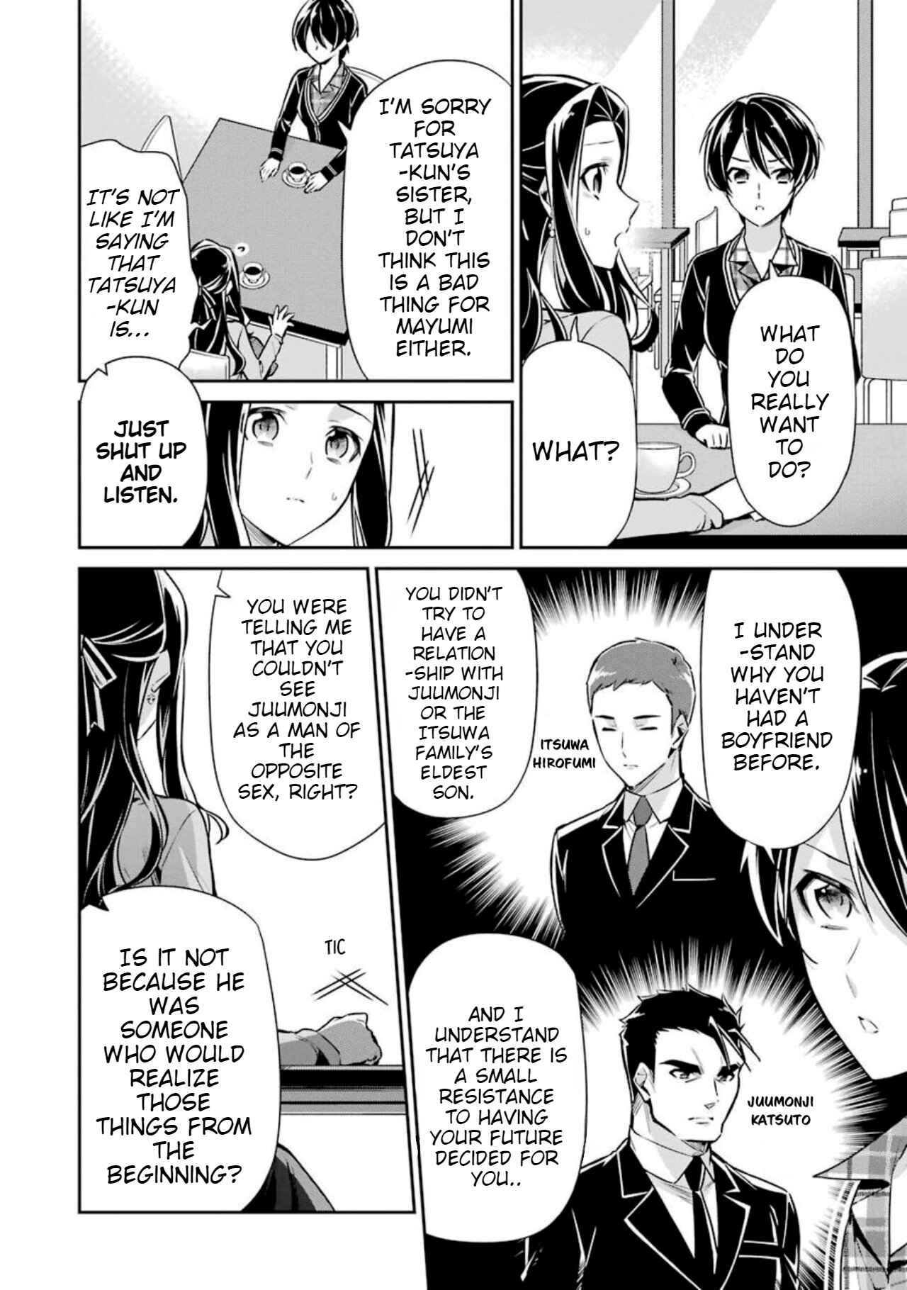 Page 14 Chapter 6 Mahouka Koukou no Rettousei - Shizoku Kaigi-hen