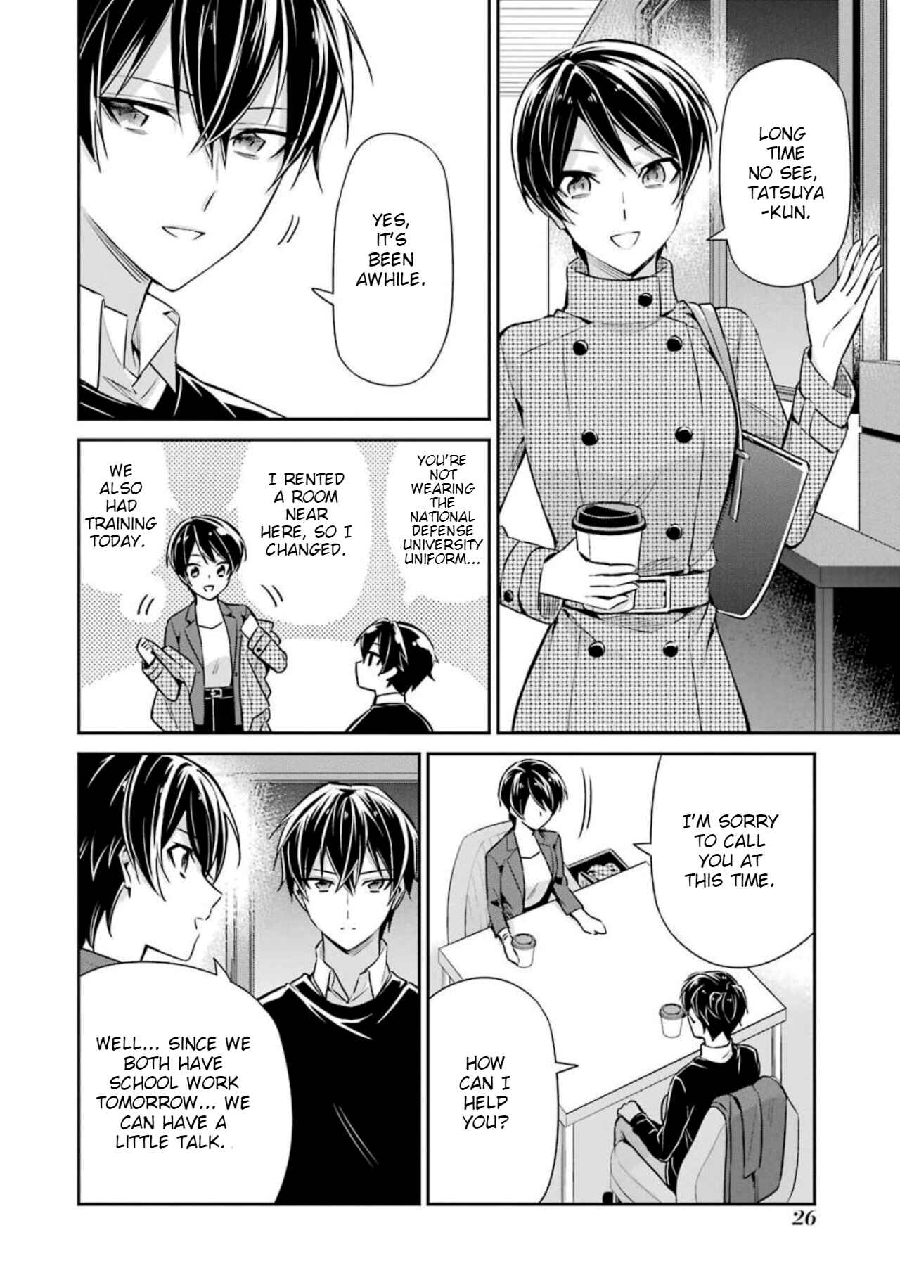 Page 26 Chapter 6 Mahouka Koukou no Rettousei - Shizoku Kaigi-hen