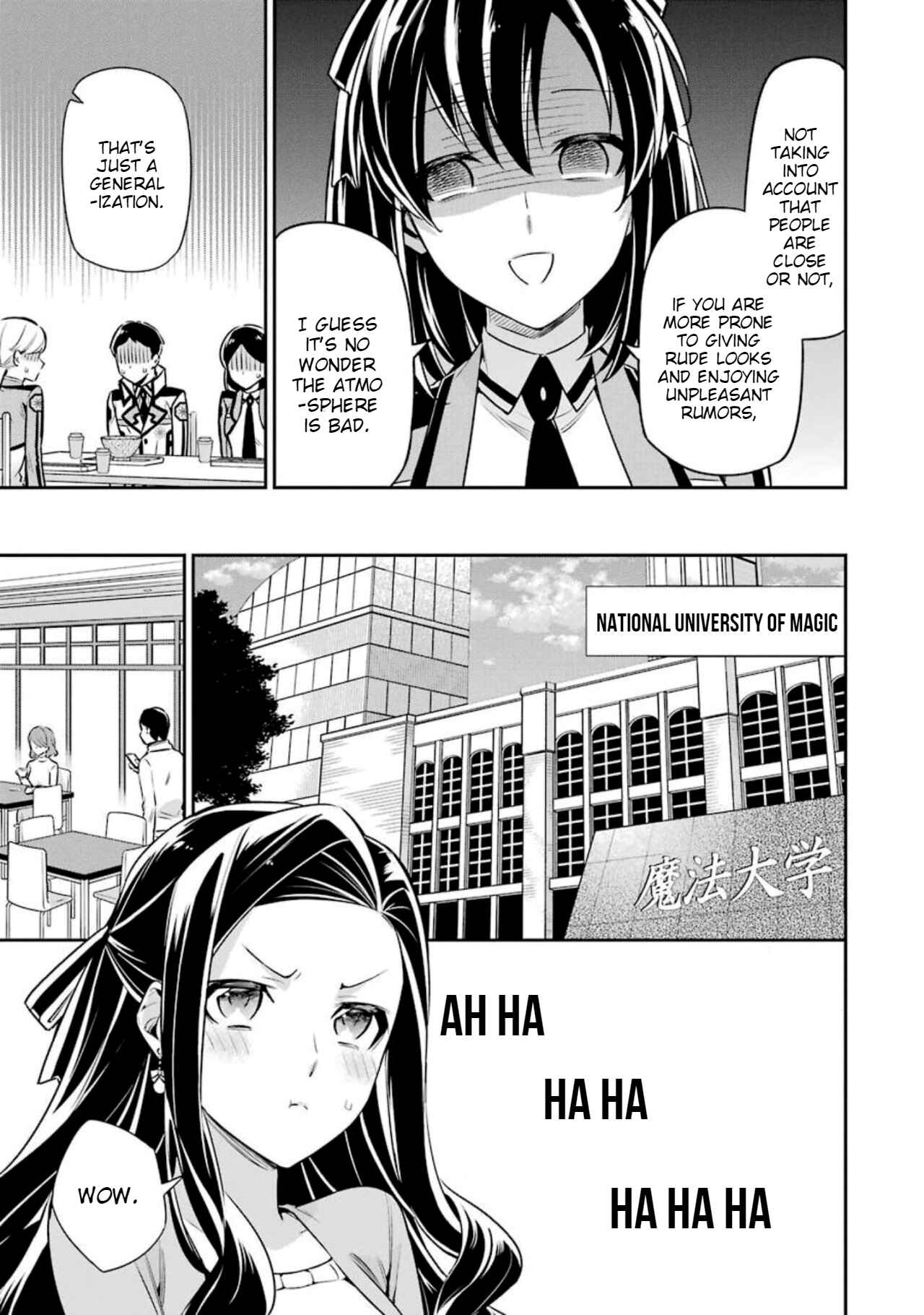 Page 7 Chapter 6 Mahouka Koukou no Rettousei - Shizoku Kaigi-hen