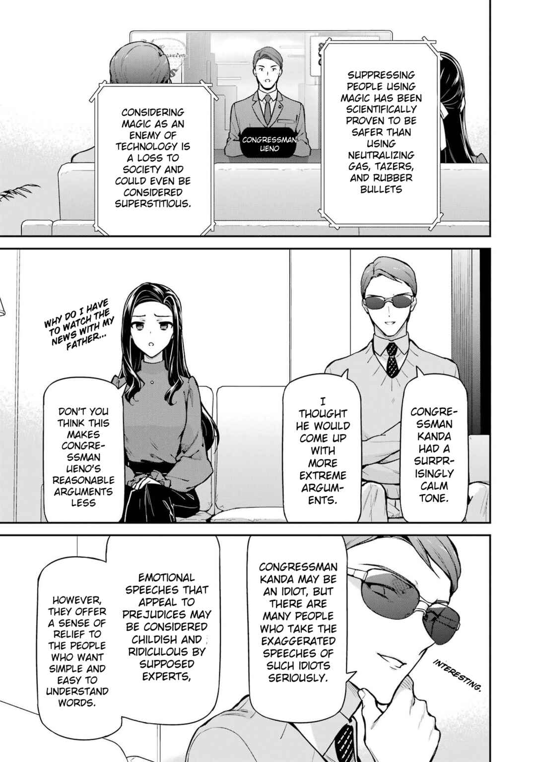 Page 17 Chapter 33 Mahouka Koukou no Rettousei - Shizoku Kaigi-hen