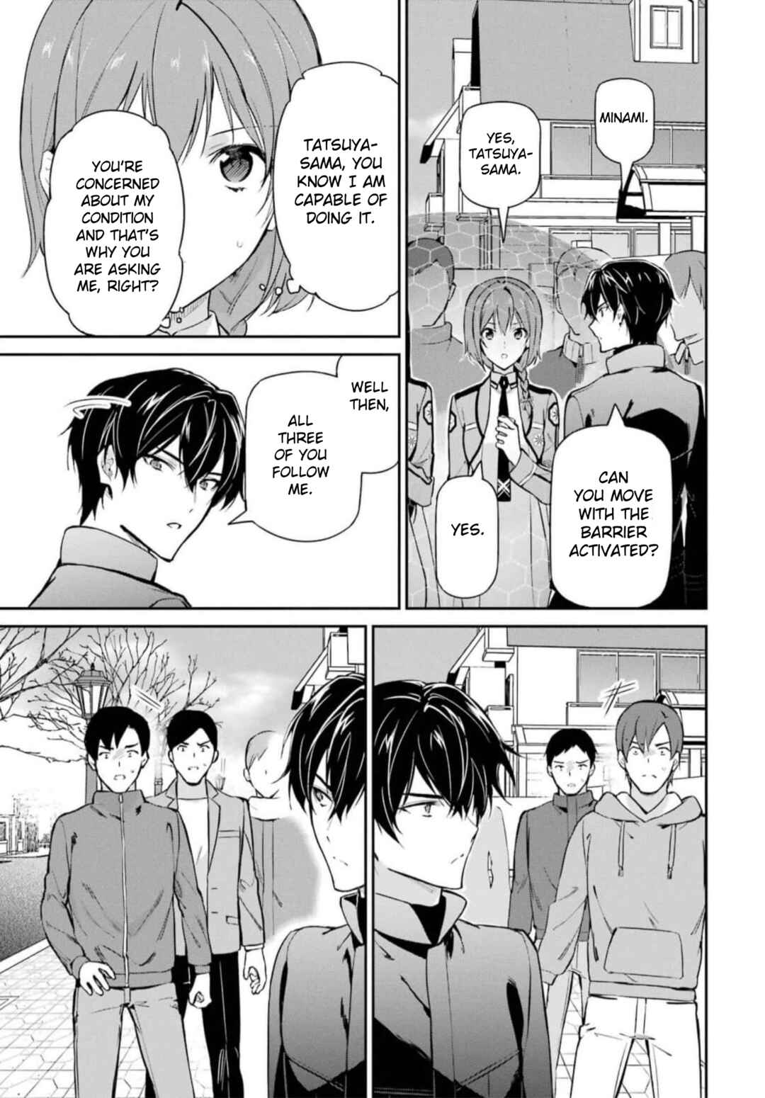Page 11 Chapter 37 Mahouka Koukou no Rettousei - Shizoku Kaigi-hen