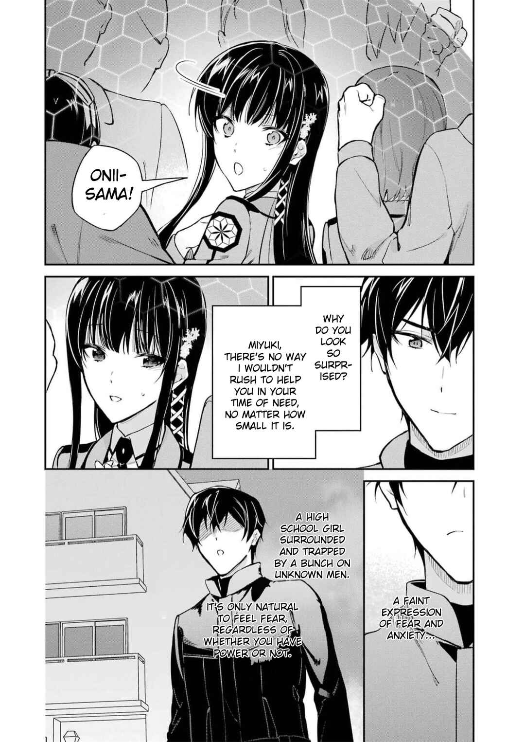 Page 8 Chapter 37 Mahouka Koukou no Rettousei - Shizoku Kaigi-hen