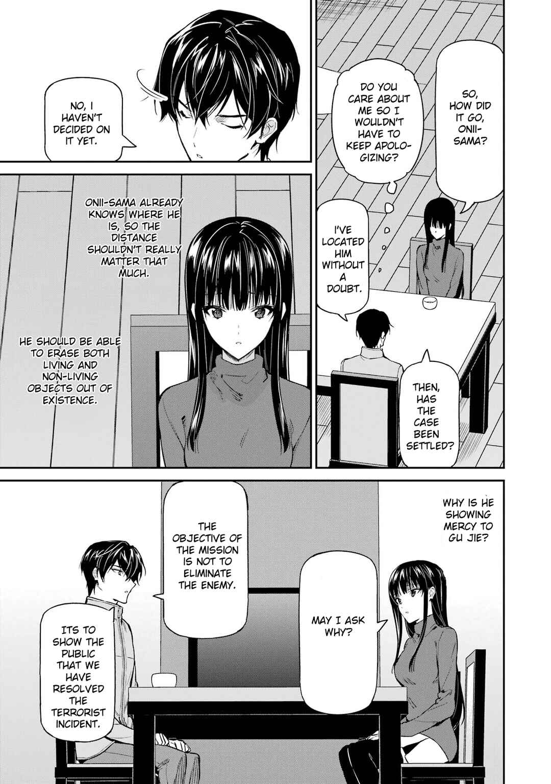 Page 13 Chapter 42 Mahouka Koukou no Rettousei - Shizoku Kaigi-hen