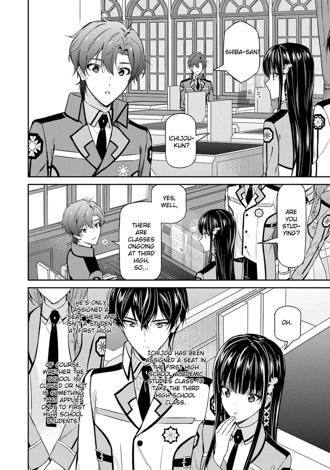 Page 22 Chapter 42 Mahouka Koukou no Rettousei - Shizoku Kaigi-hen