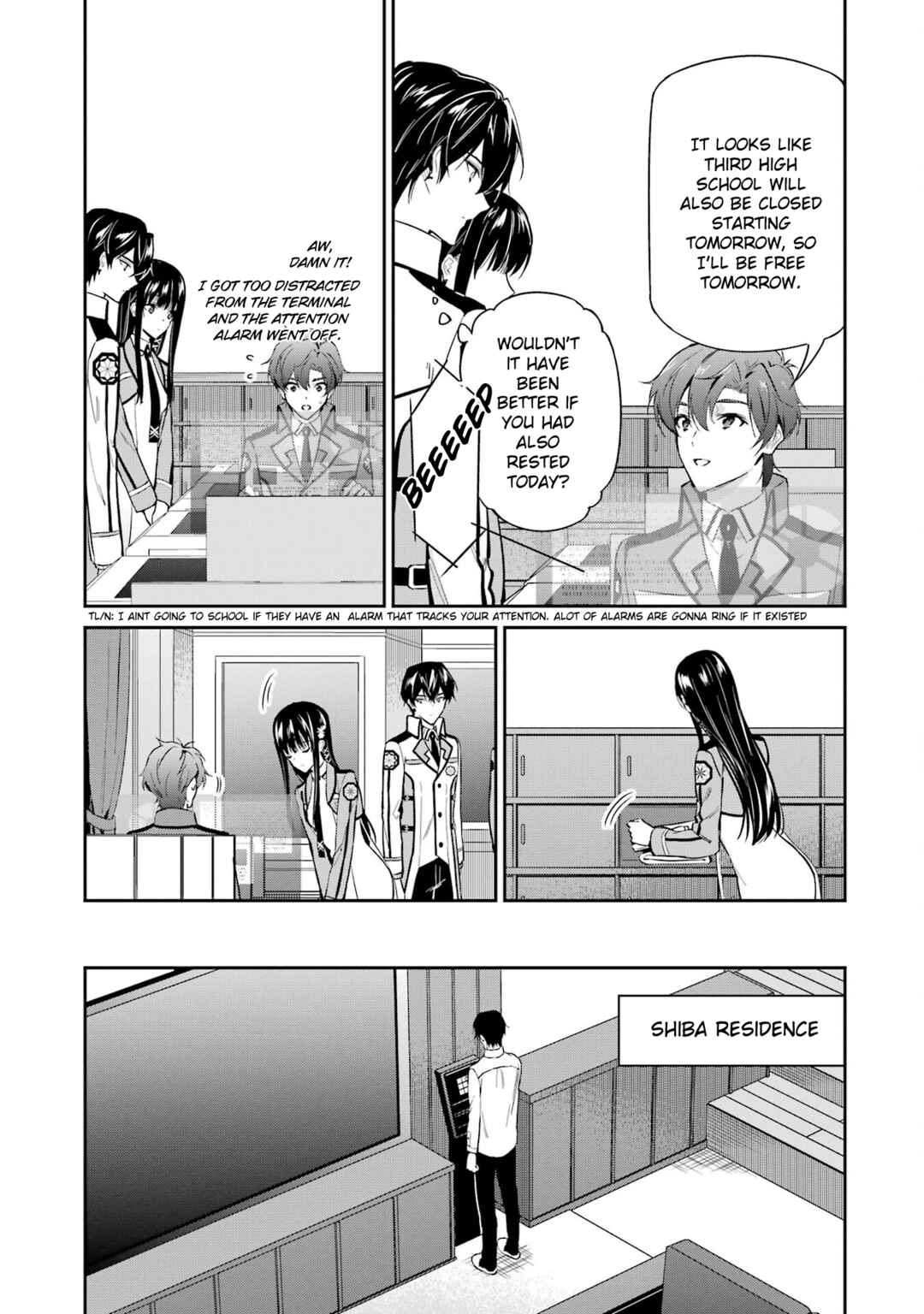 Page 23 Chapter 42 Mahouka Koukou no Rettousei - Shizoku Kaigi-hen