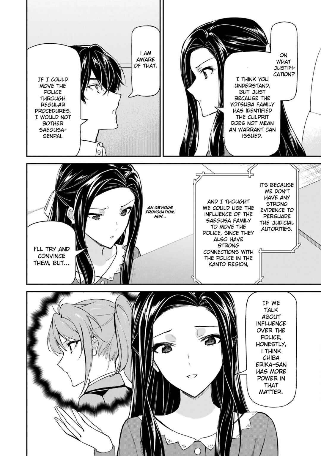 Page 28 Chapter 42 Mahouka Koukou no Rettousei - Shizoku Kaigi-hen