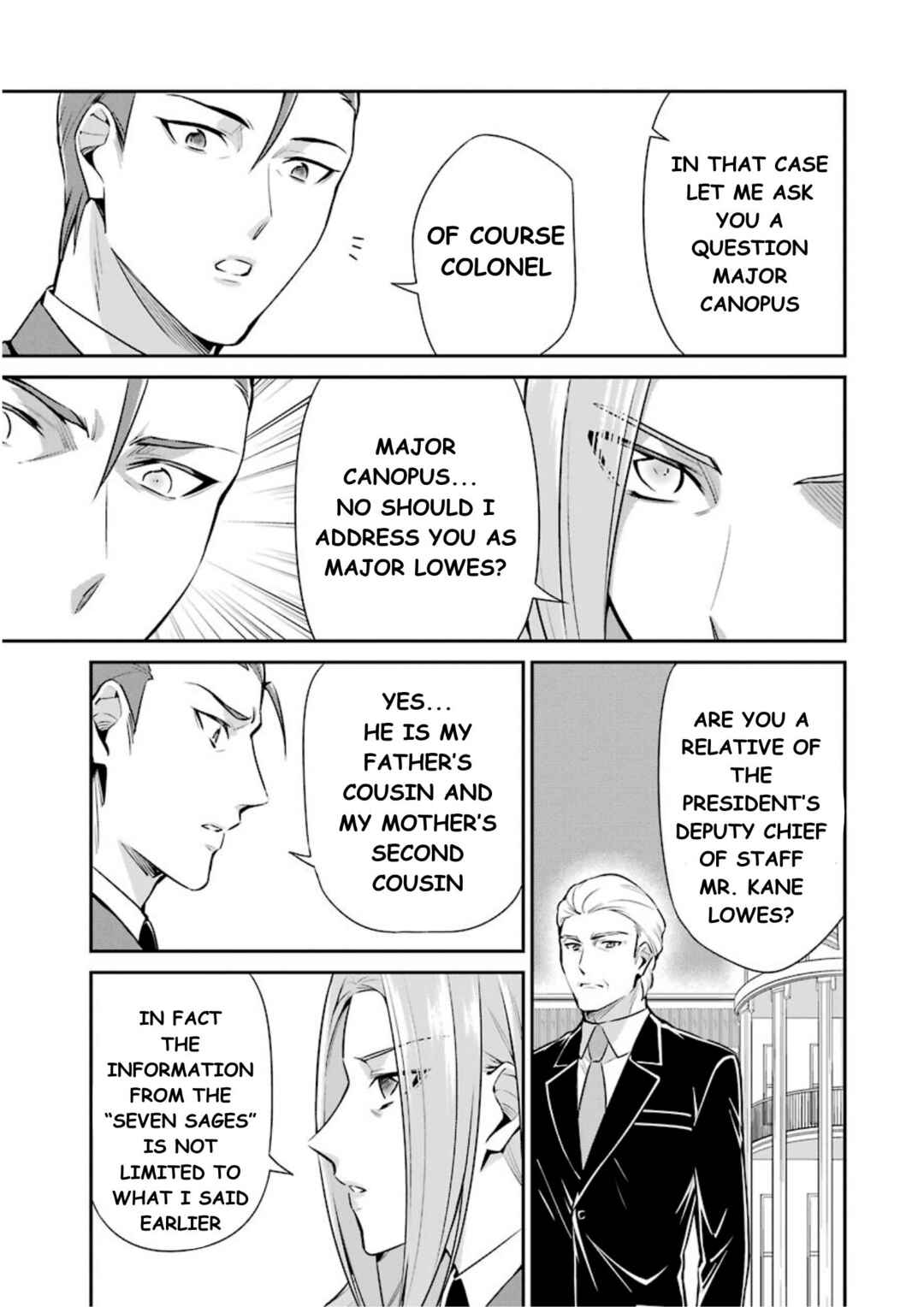 Page 22 Chapter 8 Mahouka Koukou no Rettousei - Shizoku Kaigi-hen