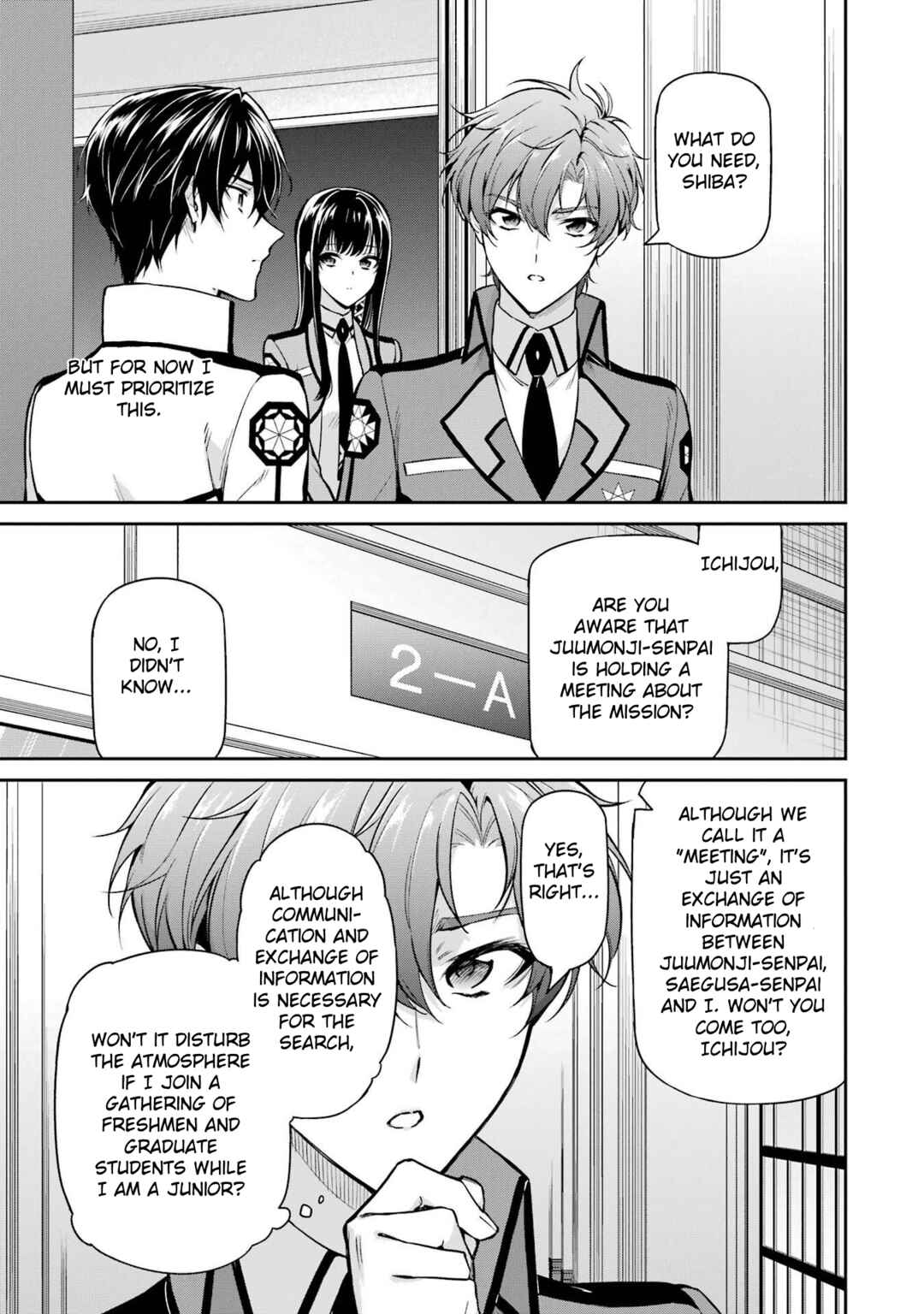 Page 21 Chapter 24 Mahouka Koukou no Rettousei - Shizoku Kaigi-hen