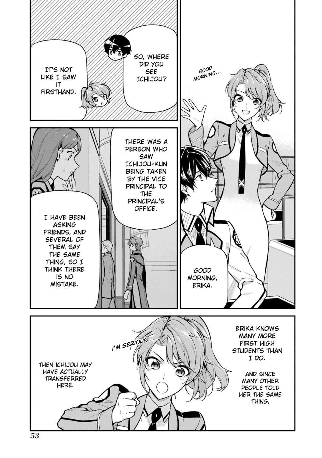 Page 3 Chapter 24 Mahouka Koukou no Rettousei - Shizoku Kaigi-hen