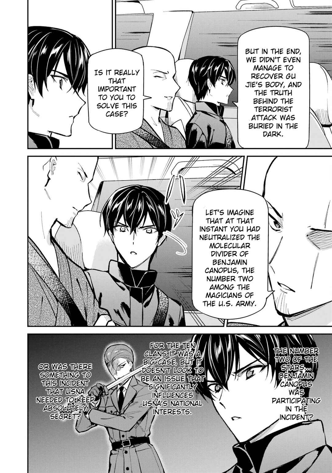 Page 4 Chapter 50 Mahouka Koukou no Rettousei - Shizoku Kaigi-hen