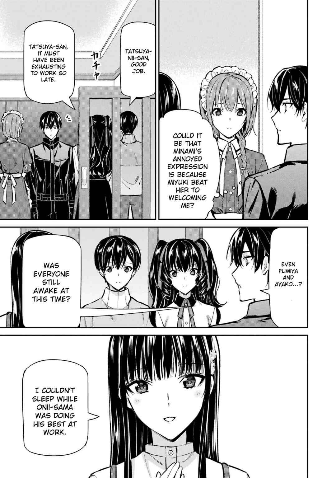 Page 9 Chapter 50 Mahouka Koukou no Rettousei - Shizoku Kaigi-hen