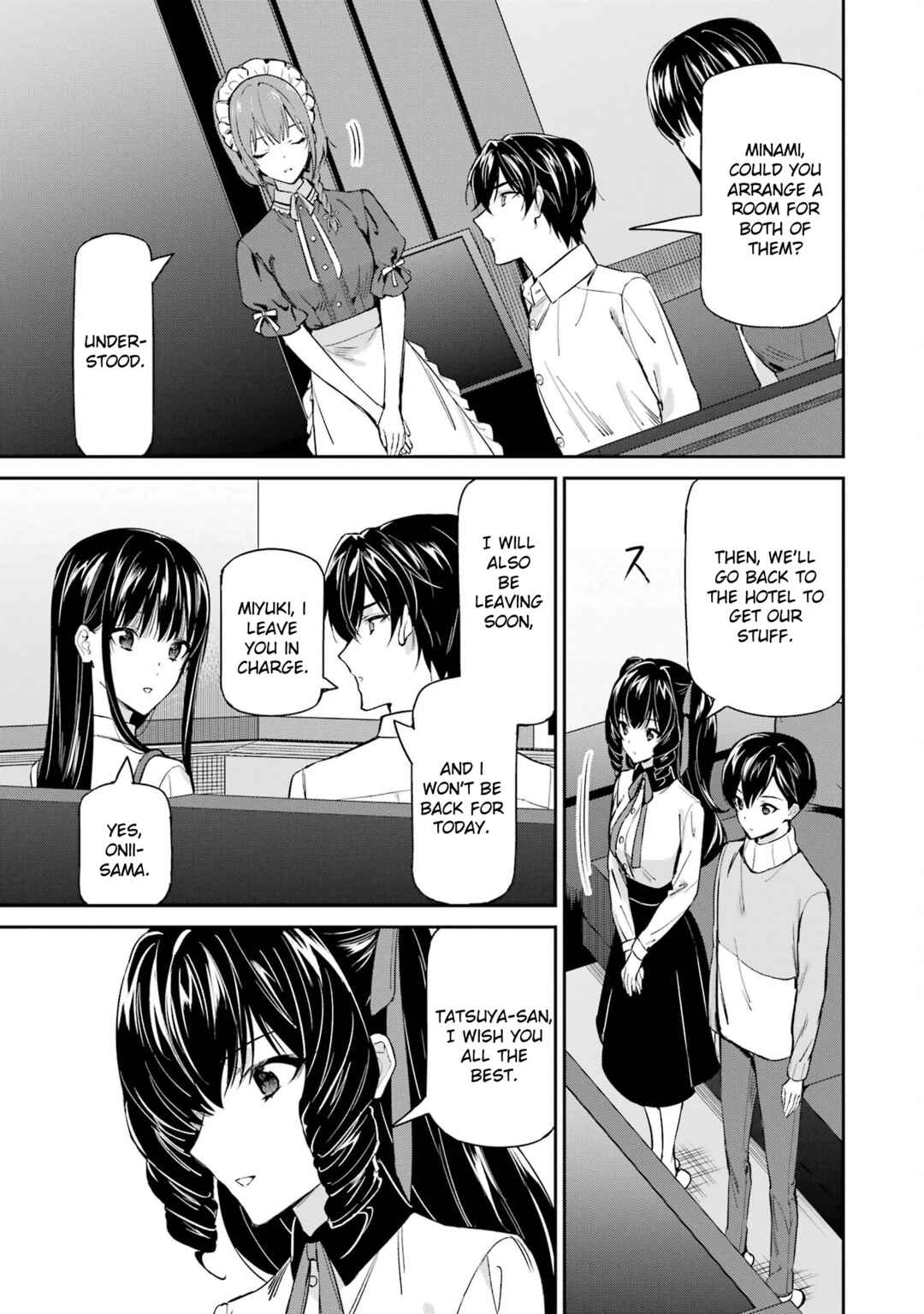 Page 13 Chapter 43 Mahouka Koukou no Rettousei - Shizoku Kaigi-hen