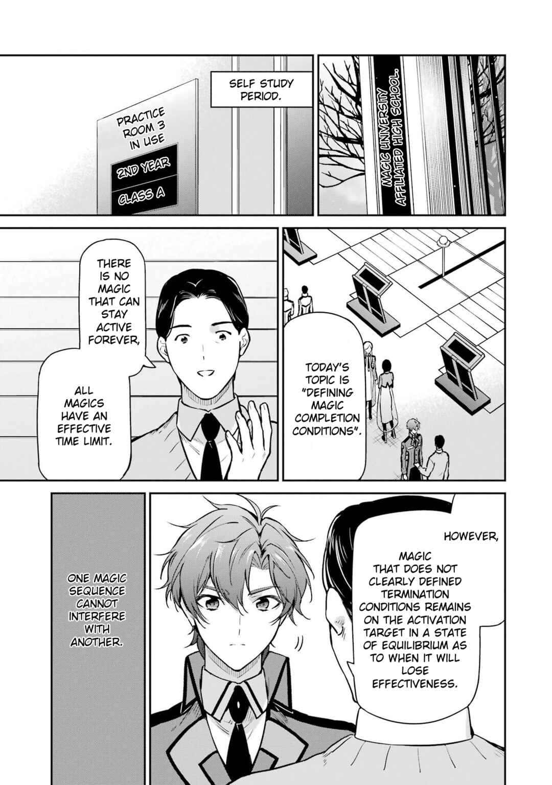 Page 9 Chapter 26 Mahouka Koukou no Rettousei - Shizoku Kaigi-hen