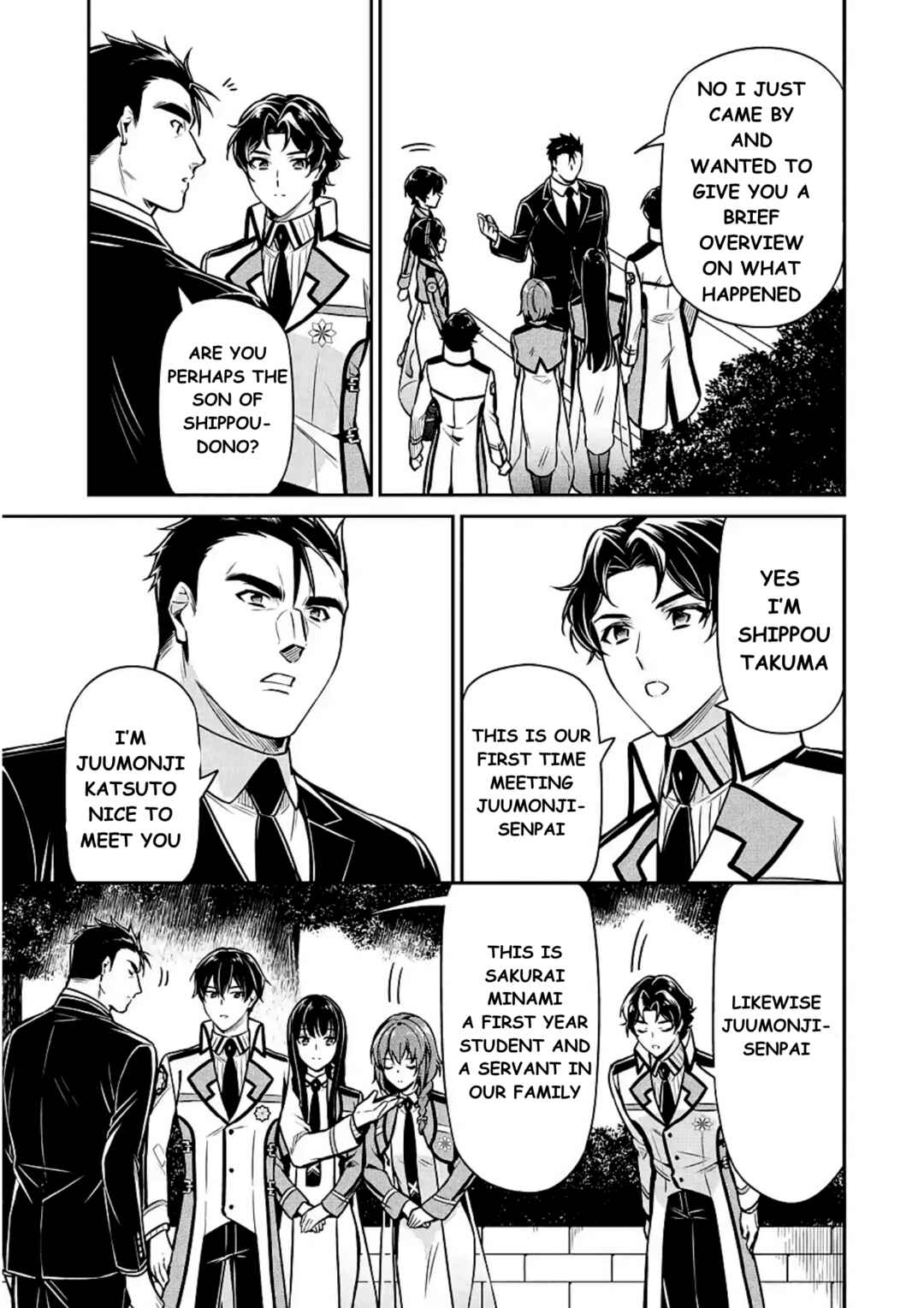 Page 15 Chapter 14 Mahouka Koukou no Rettousei - Shizoku Kaigi-hen