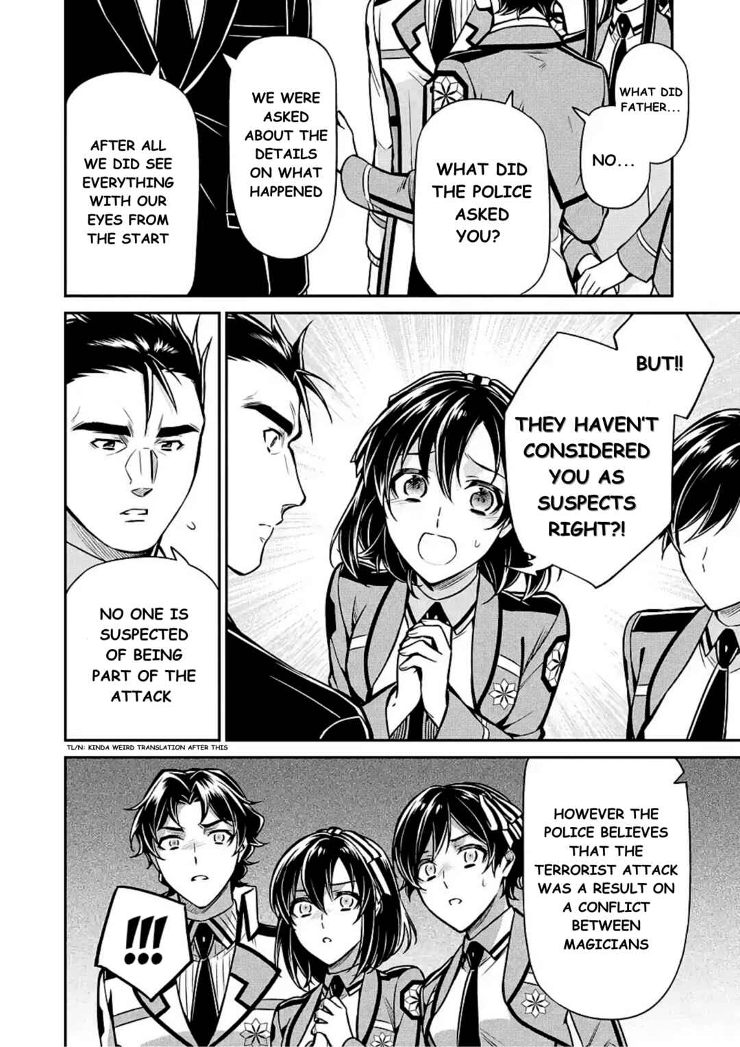 Page 18 Chapter 14 Mahouka Koukou no Rettousei - Shizoku Kaigi-hen