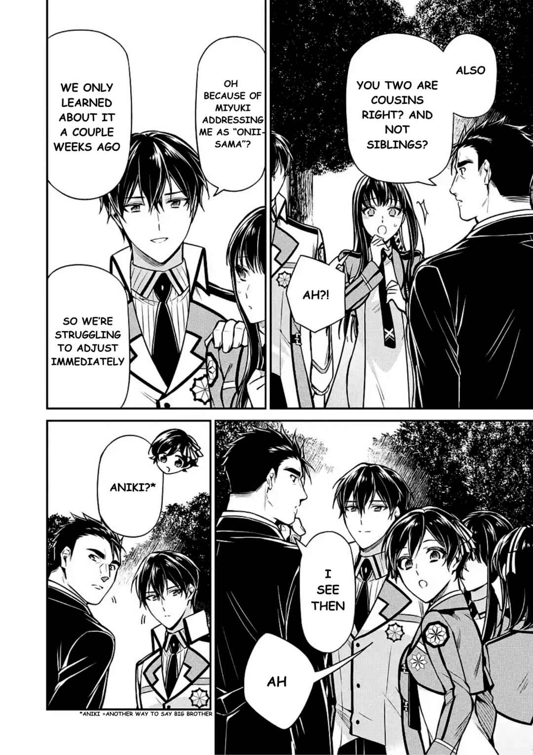 Page 20 Chapter 14 Mahouka Koukou no Rettousei - Shizoku Kaigi-hen