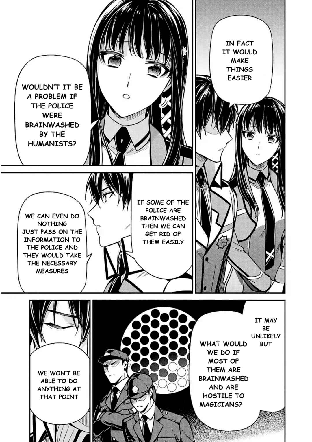 Page 23 Chapter 14 Mahouka Koukou no Rettousei - Shizoku Kaigi-hen