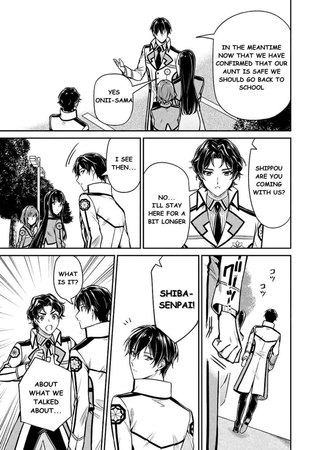 Page 27 Chapter 14 Mahouka Koukou no Rettousei - Shizoku Kaigi-hen