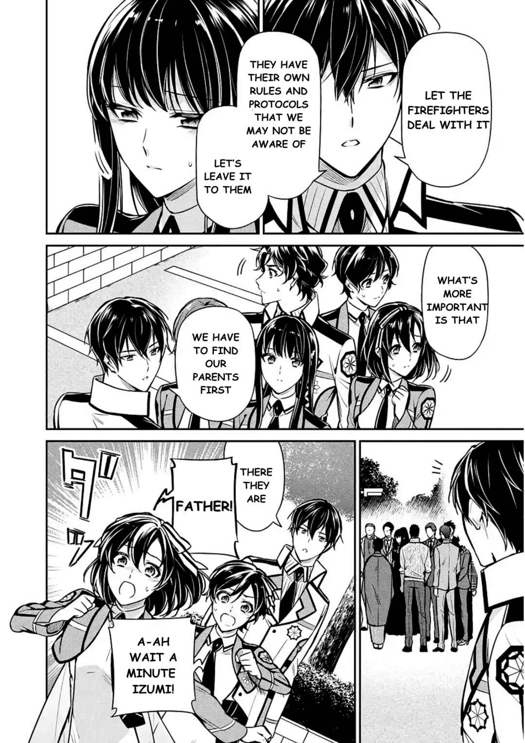 Page 4 Chapter 14 Mahouka Koukou no Rettousei - Shizoku Kaigi-hen