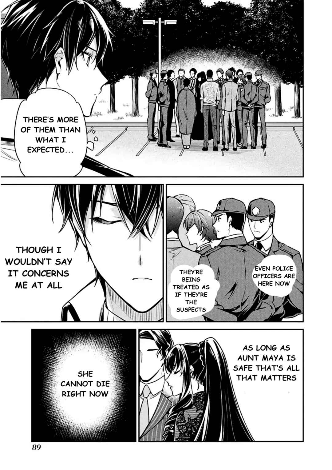 Page 9 Chapter 14 Mahouka Koukou no Rettousei - Shizoku Kaigi-hen