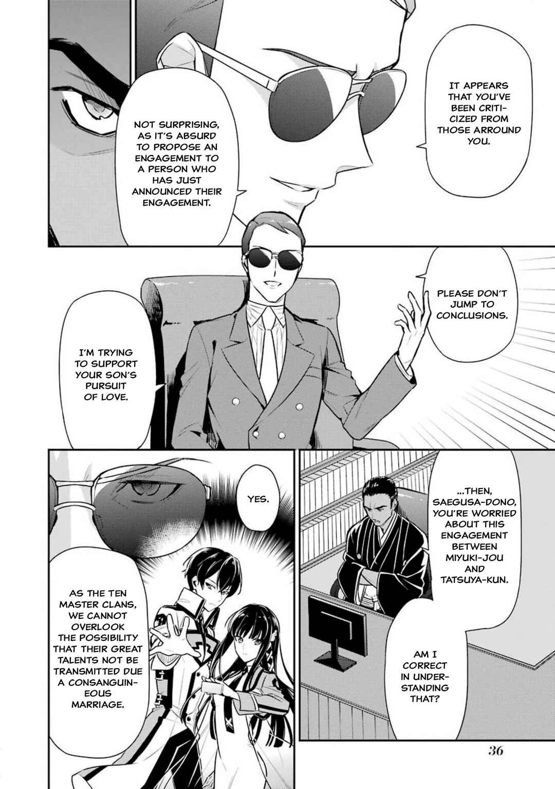 Page 5 Chapter 2 Mahouka Koukou no Rettousei - Shizoku Kaigi-hen