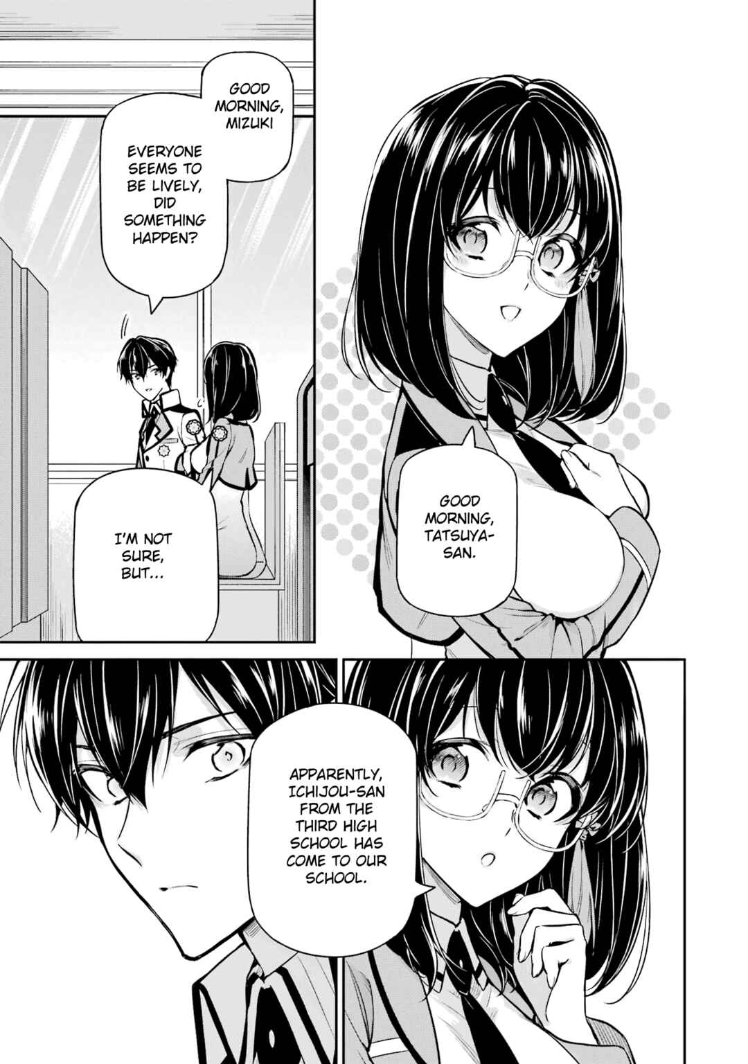 Page 21 Chapter 23 Mahouka Koukou no Rettousei - Shizoku Kaigi-hen
