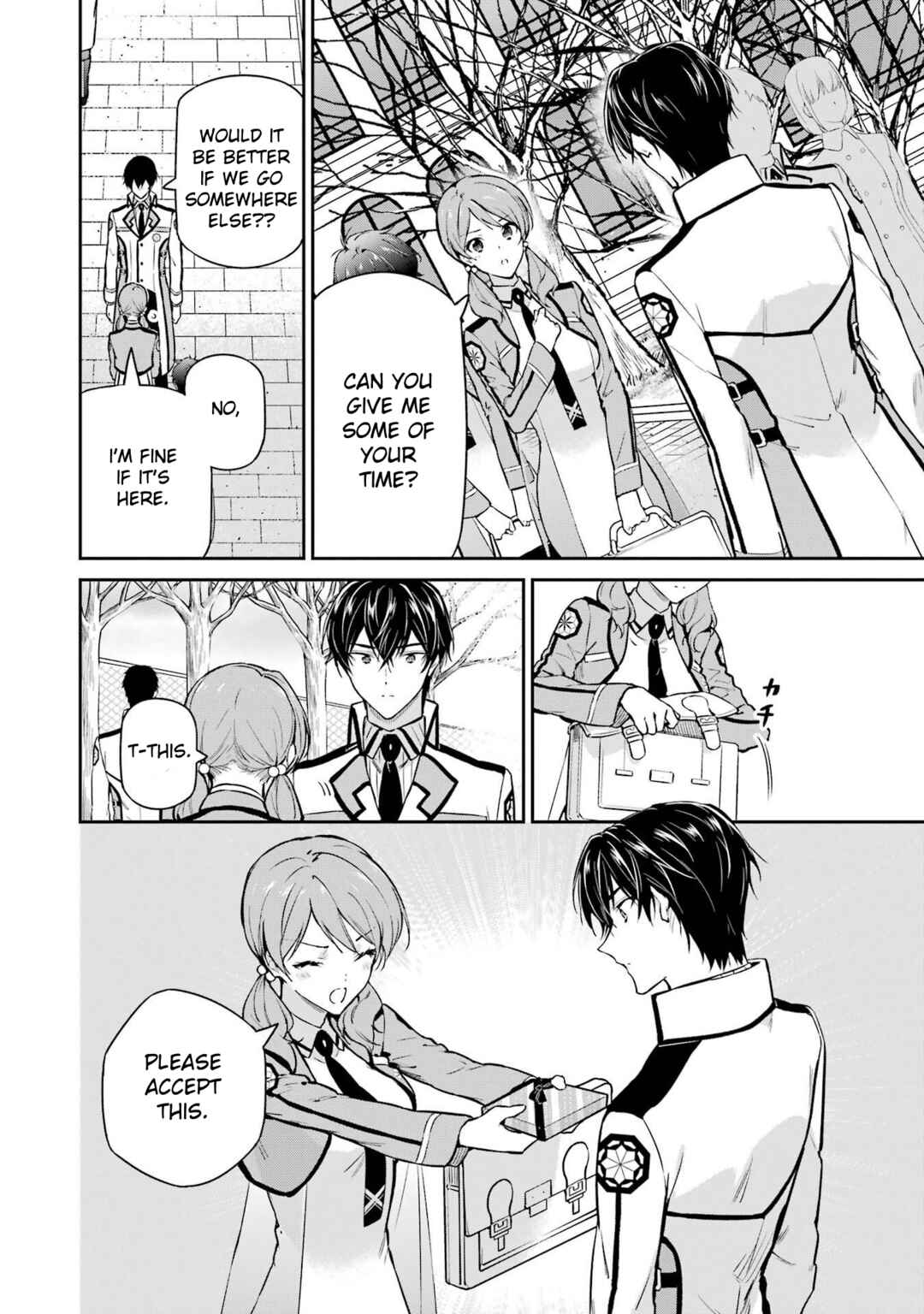 Page 12 Chapter 32 Mahouka Koukou no Rettousei - Shizoku Kaigi-hen