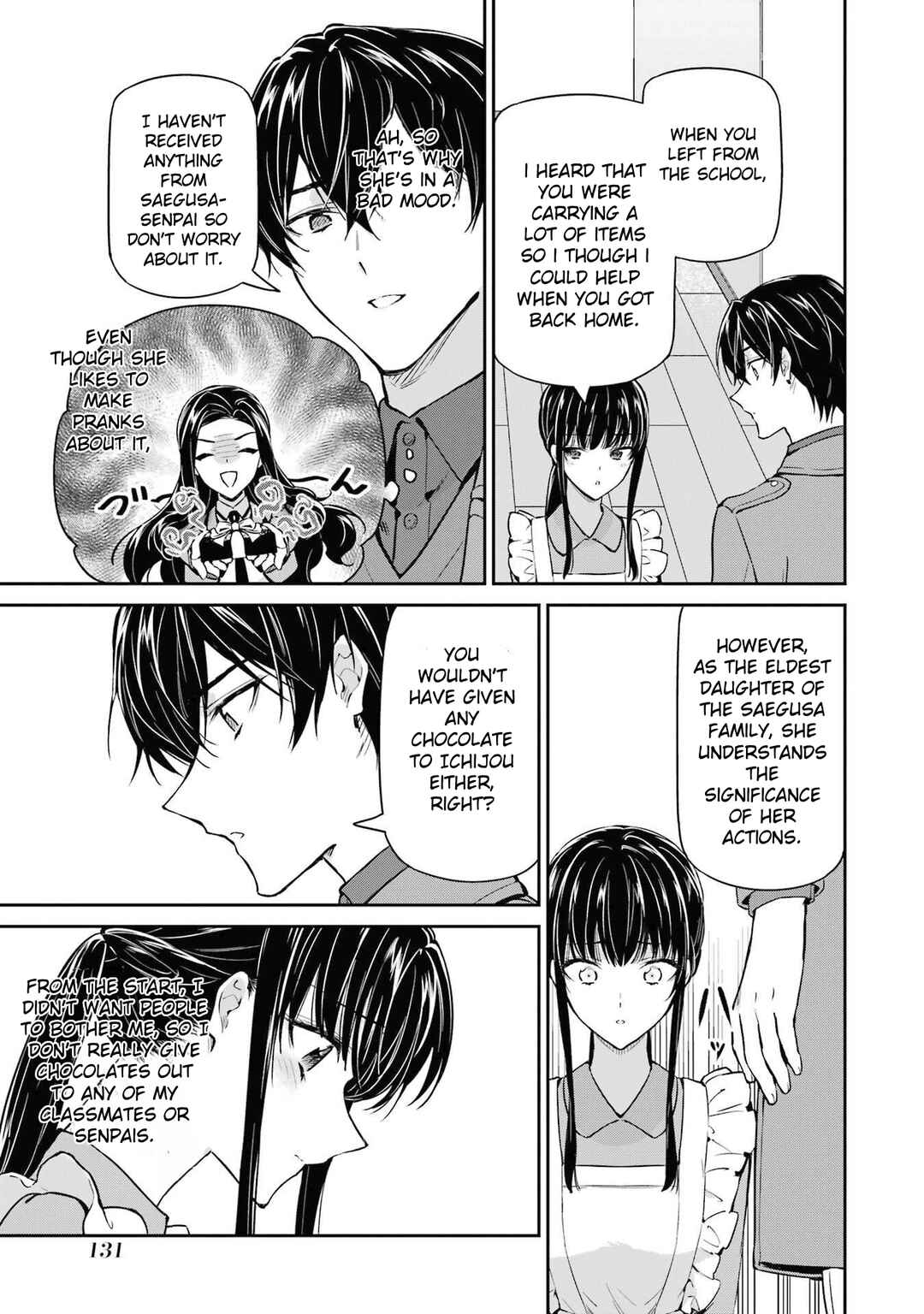 Page 23 Chapter 32 Mahouka Koukou no Rettousei - Shizoku Kaigi-hen
