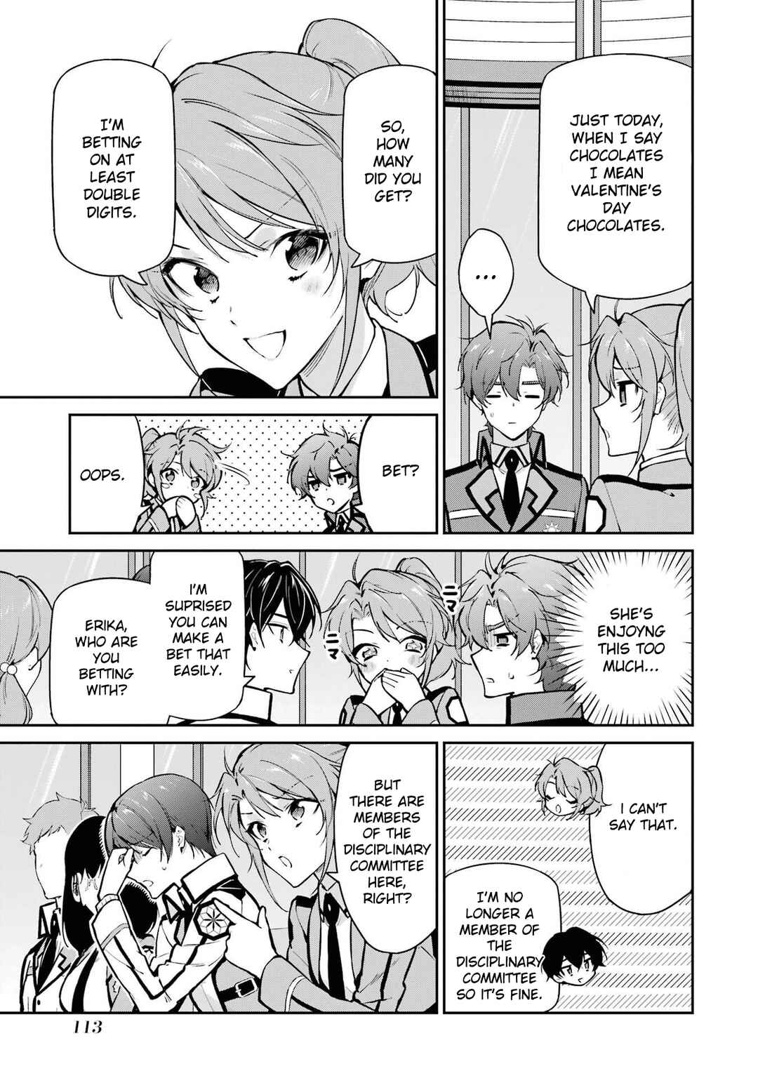 Page 5 Chapter 32 Mahouka Koukou no Rettousei - Shizoku Kaigi-hen