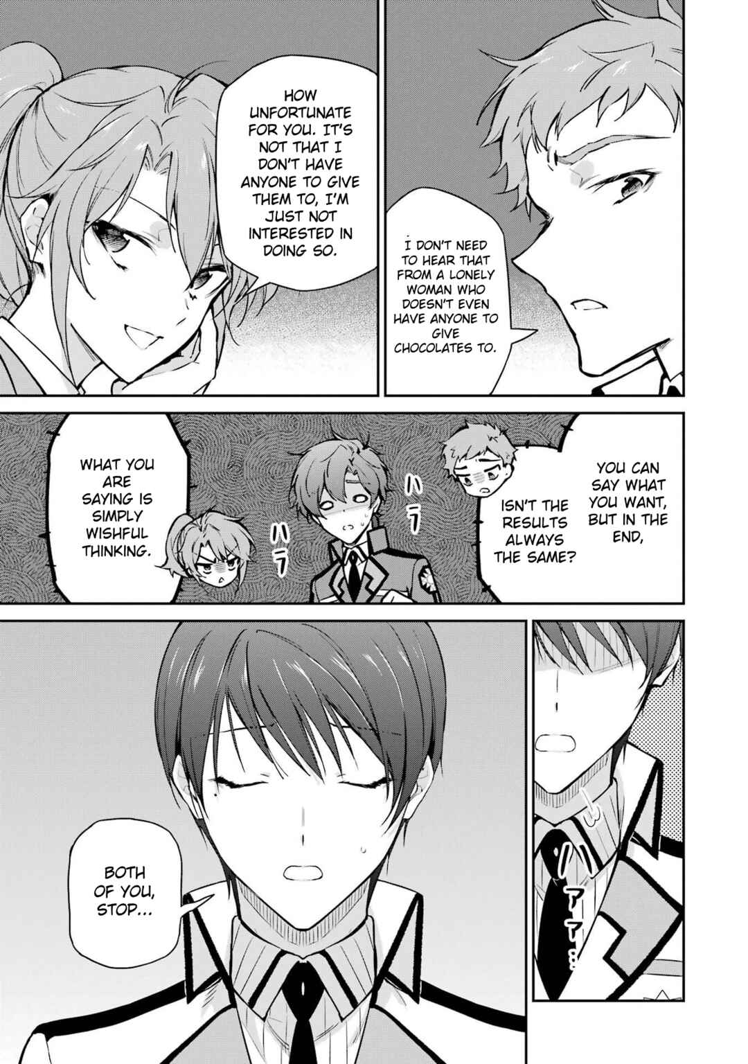 Page 9 Chapter 32 Mahouka Koukou no Rettousei - Shizoku Kaigi-hen