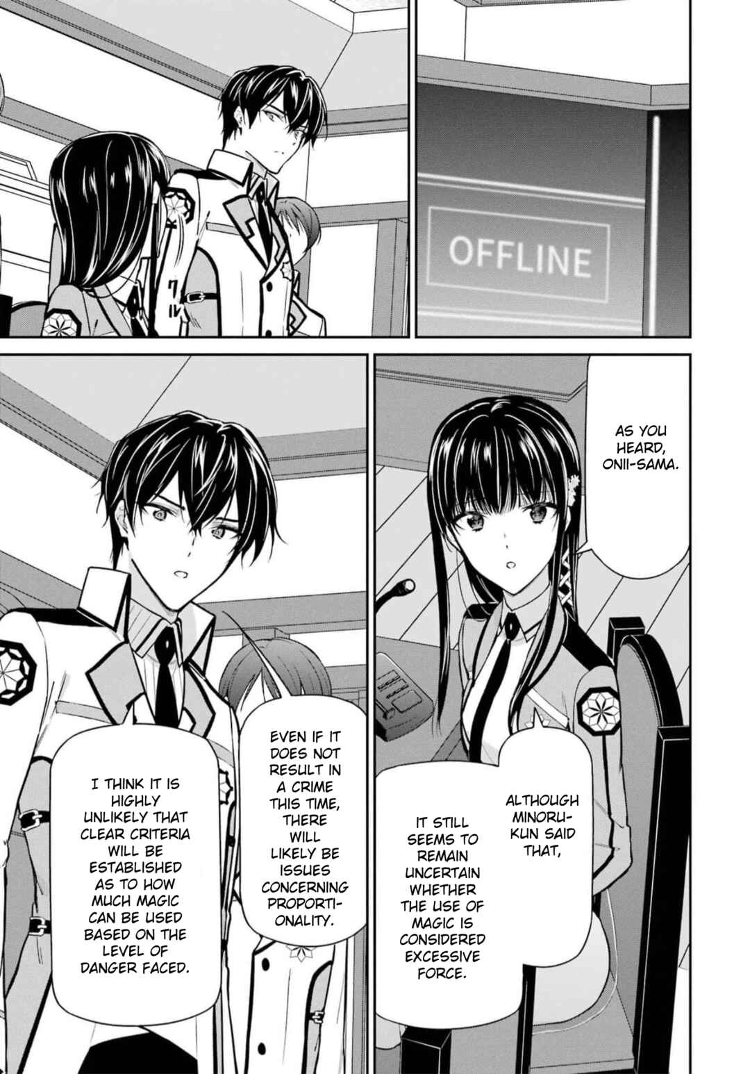 Page 12 Chapter 34 Mahouka Koukou no Rettousei - Shizoku Kaigi-hen