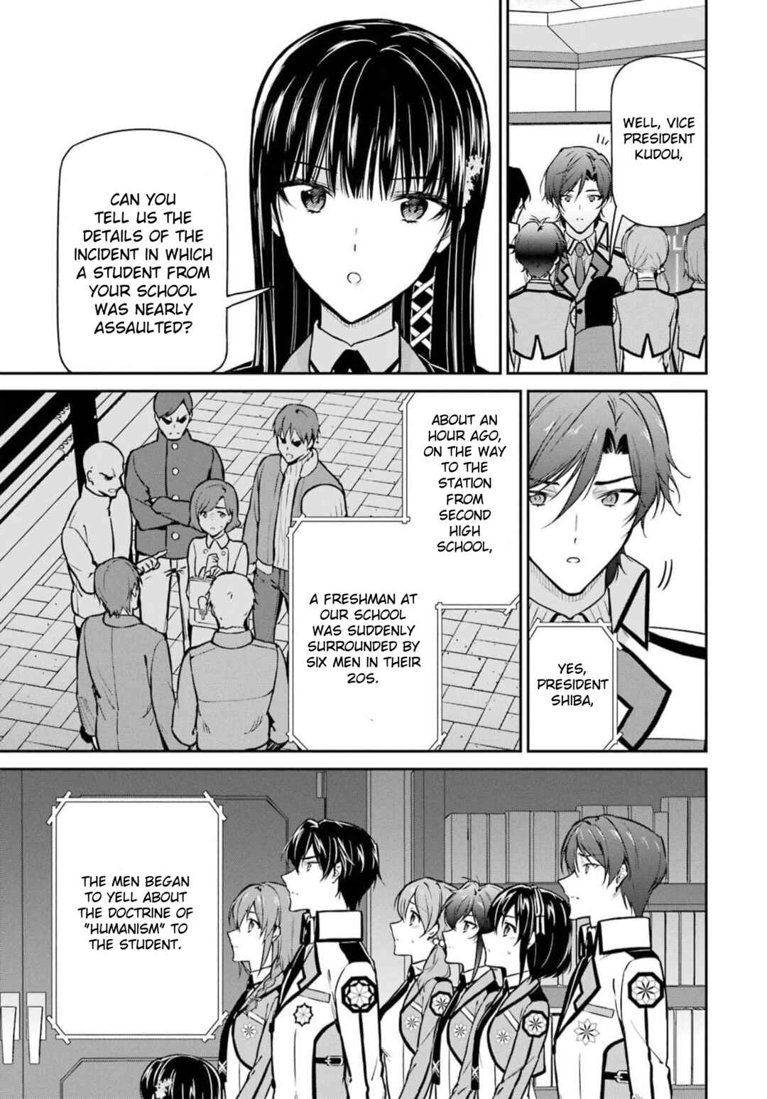 Page 6 Chapter 34 Mahouka Koukou no Rettousei - Shizoku Kaigi-hen