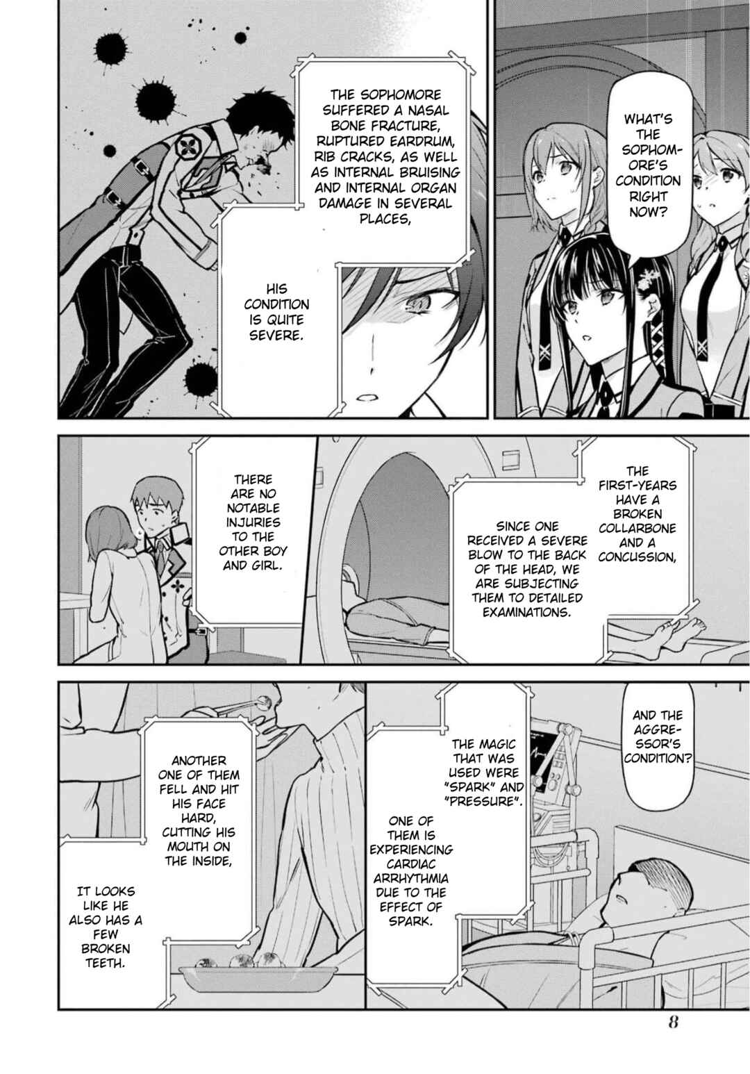 Page 9 Chapter 34 Mahouka Koukou no Rettousei - Shizoku Kaigi-hen