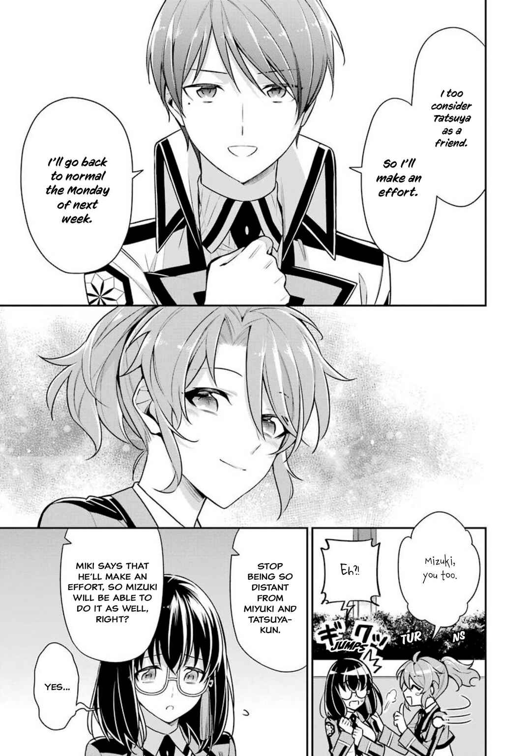 Page 11 Chapter 4 Mahouka Koukou no Rettousei - Shizoku Kaigi-hen