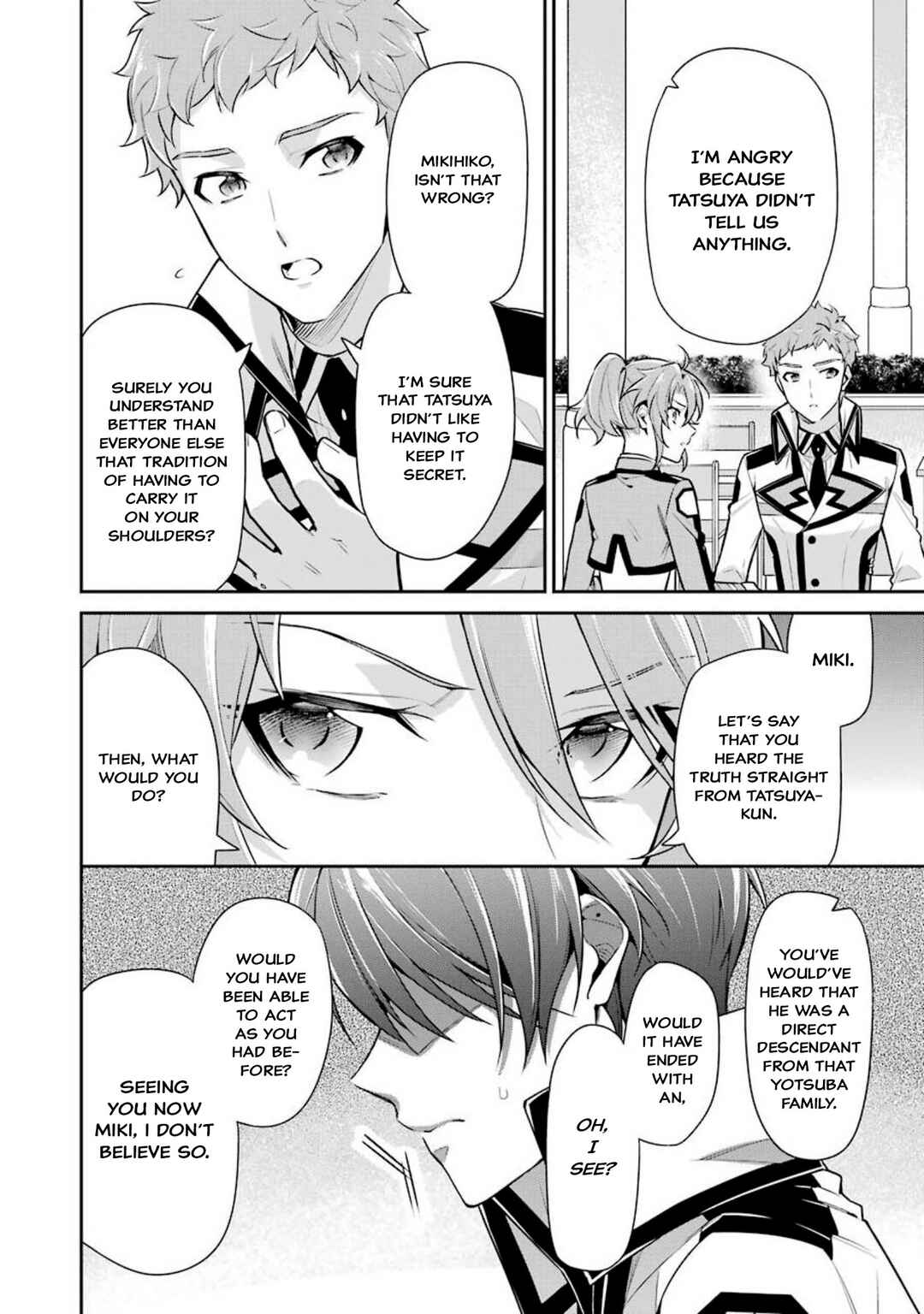 Page 6 Chapter 4 Mahouka Koukou no Rettousei - Shizoku Kaigi-hen