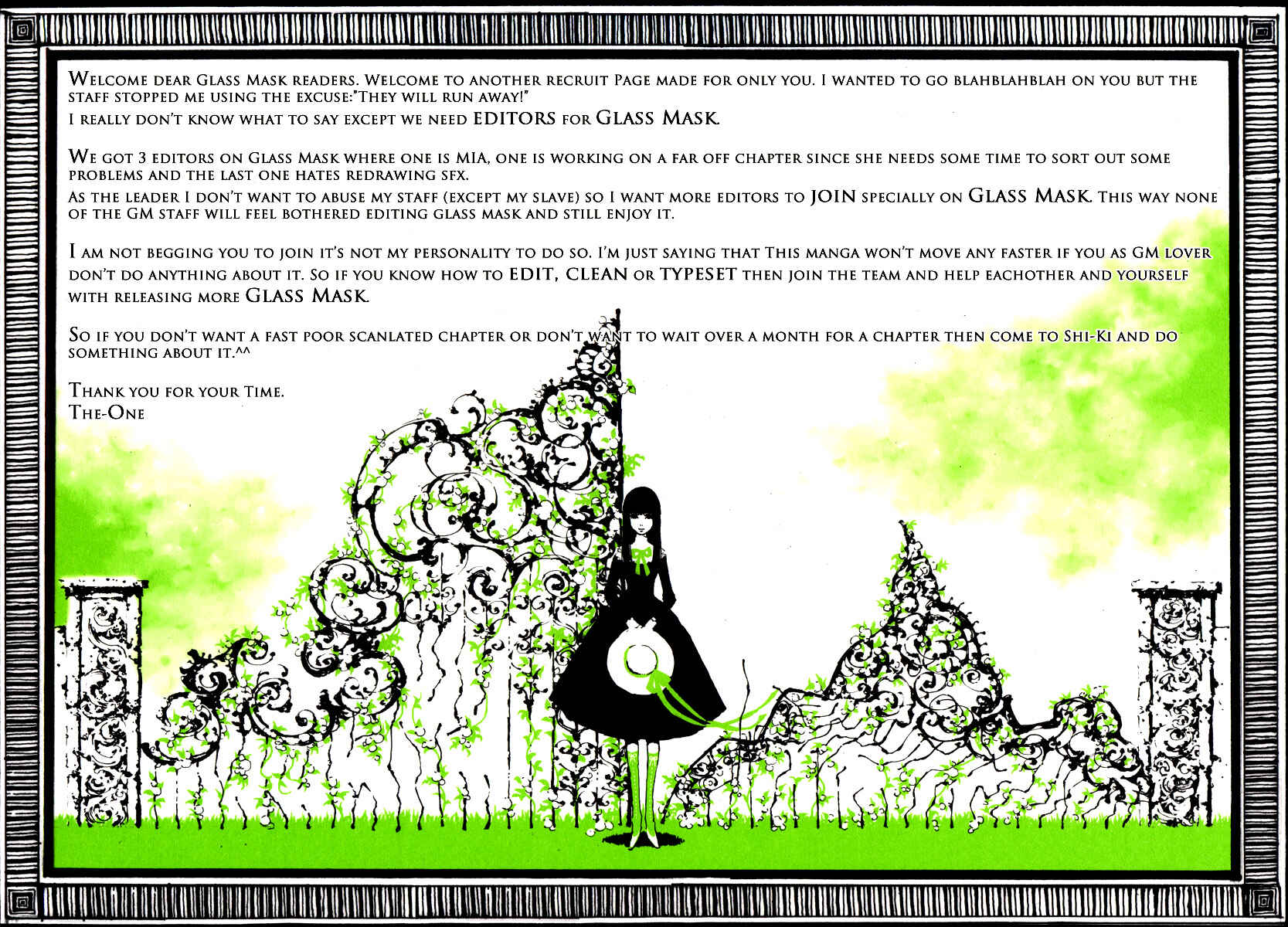 Page 1 Chapter 171 Glass Mask