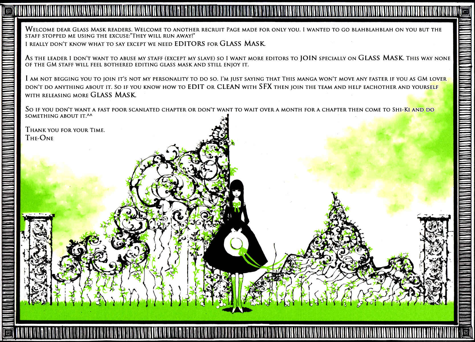 Page 1 Chapter 178 Glass Mask